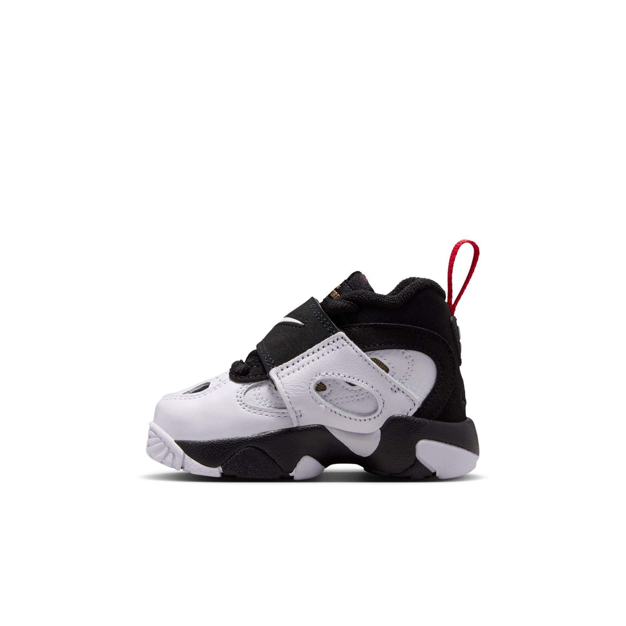 Nike Air Diamond Turf II "49ers" Toddler Kids' Shoe - BLACK/WHITE/FIRE RED/METALLIC GOLD