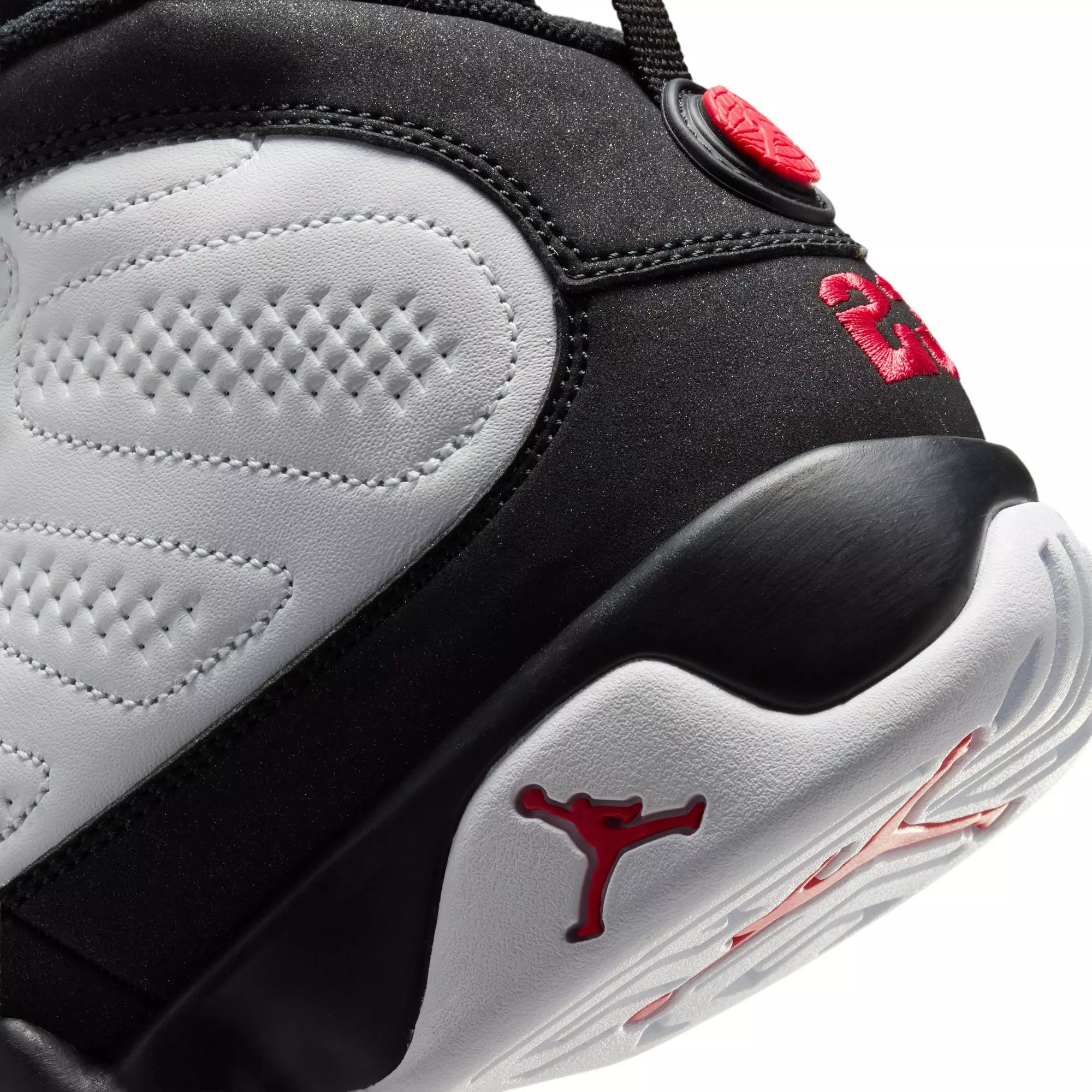 Jordan 9 Retro "Space Jam" Grade School Kids' Shoe - WHITE/TRUE RED/BLACK