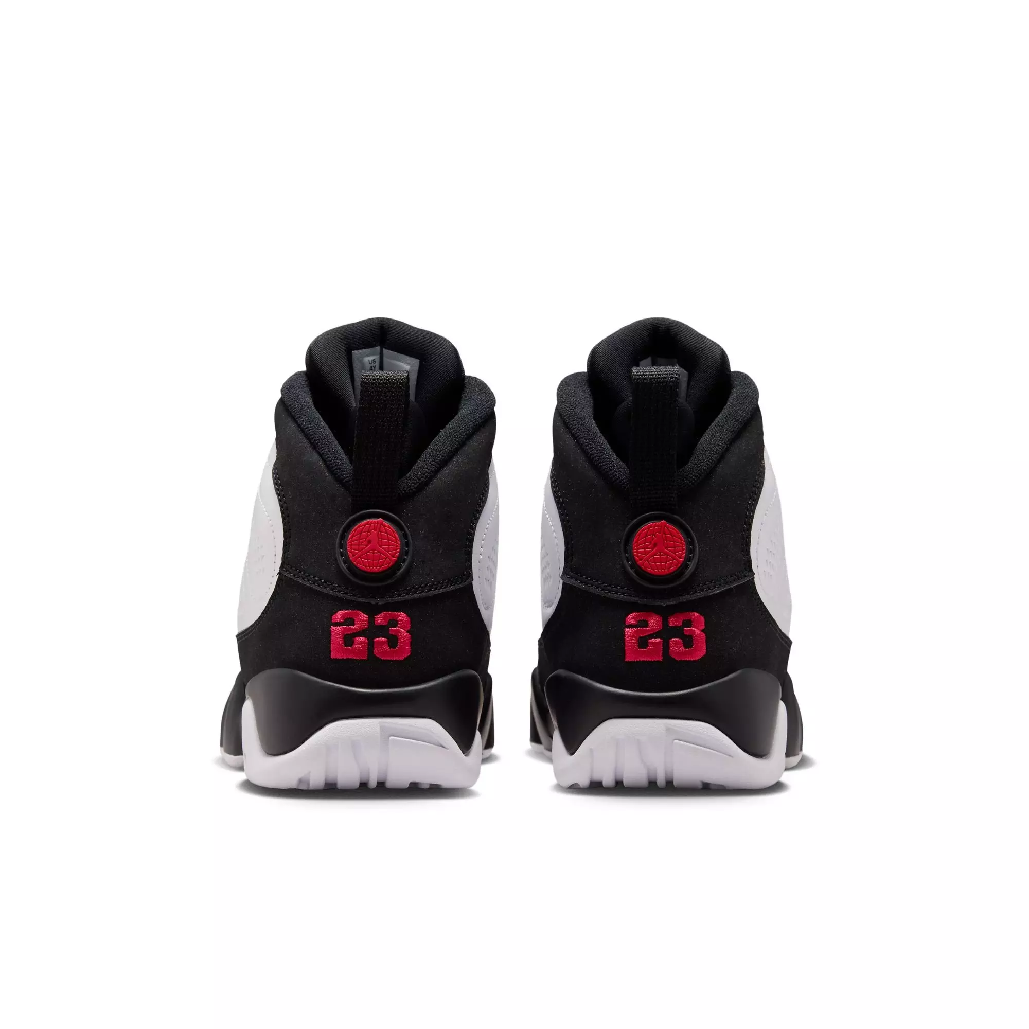 Jordan 9 Retro "Space Jam" Grade School Kids' Shoe - WHITE/TRUE RED/BLACK