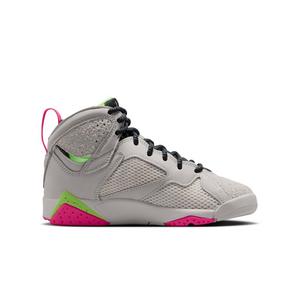 Jordan 7 Retro "Tennis Day" Grade School Kids' Shoe - PHANTOM/ANTHRACITE/LIME BLAST/PINK BLAST