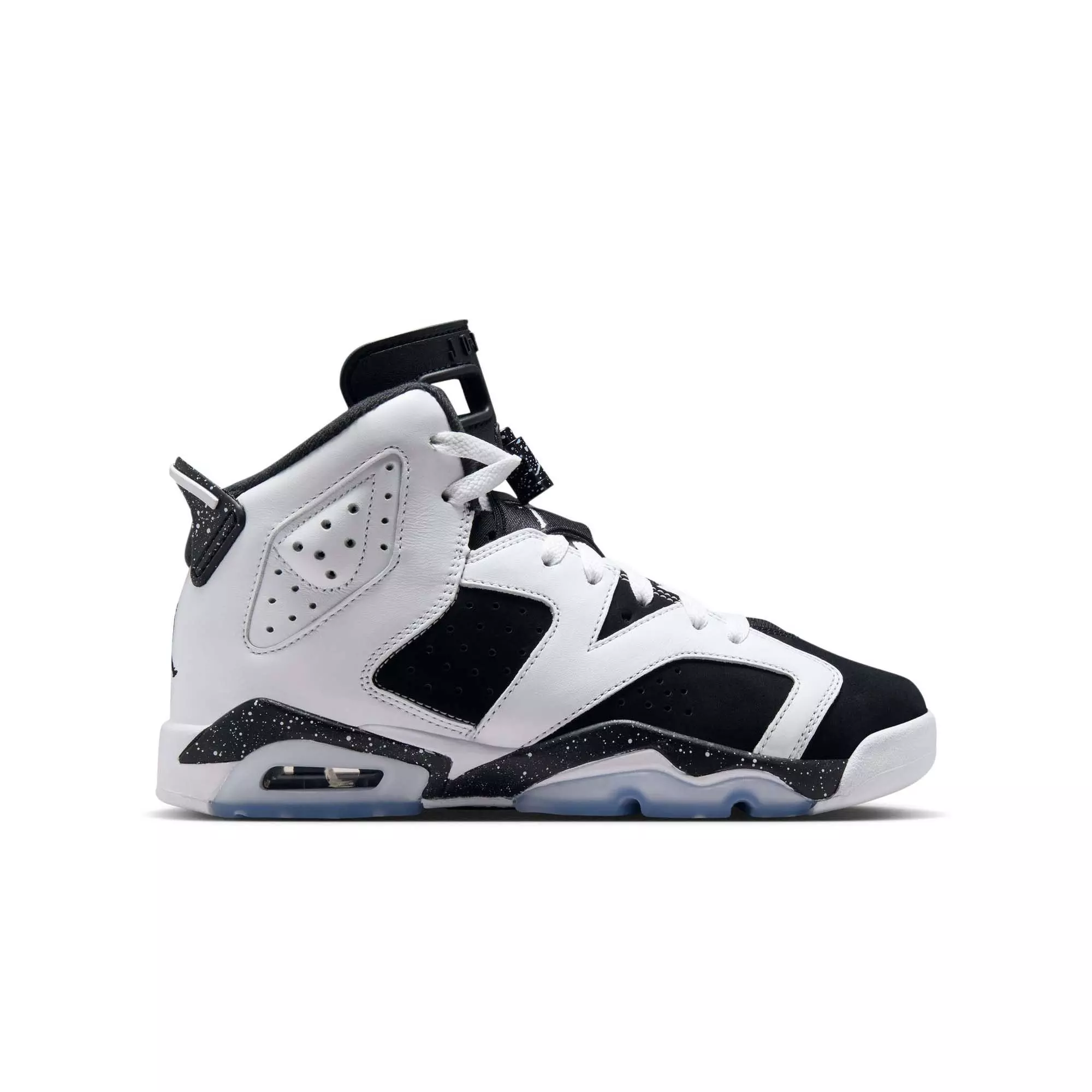 Jordan 6 Retro "Oreo" Grade School Kids' Shoe - WHITE/BLACK