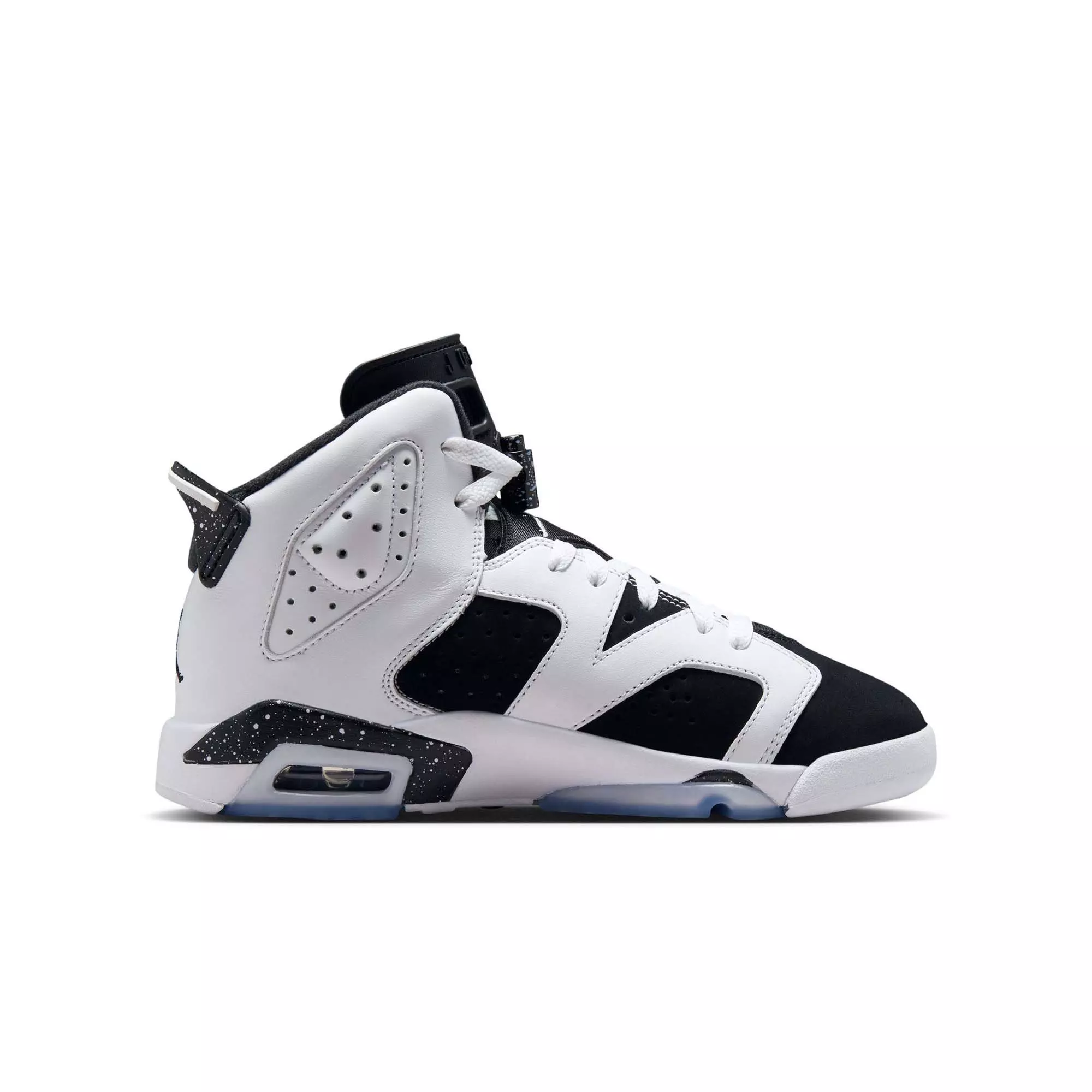Jordan 6 Retro "Oreo" Grade School Kids' Shoe - WHITE/BLACK