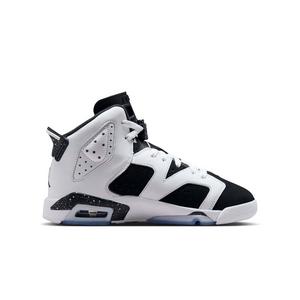 Jordan 6 Retro "Oreo" Grade School Kids' Shoe - WHITE/BLACK