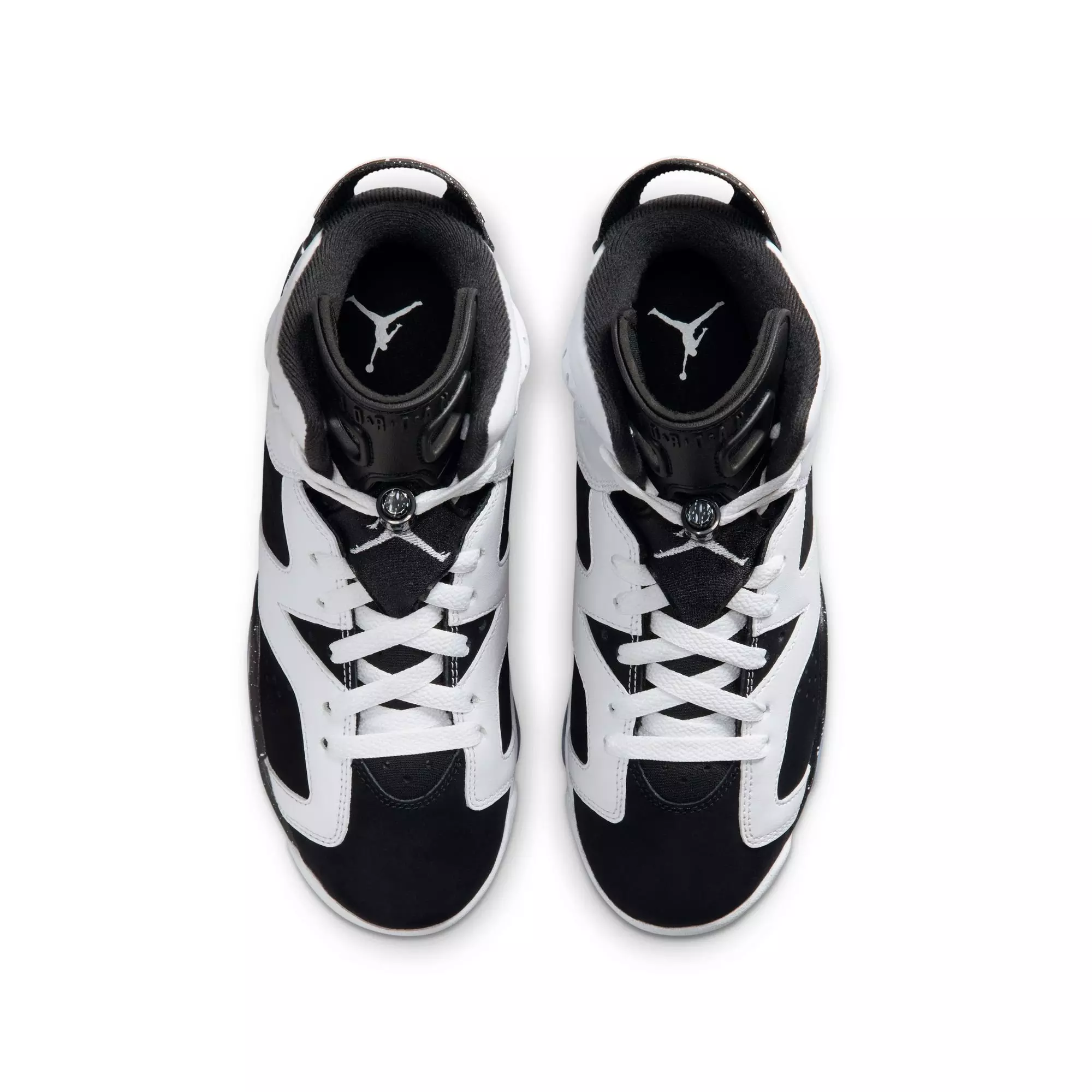Jordan 6 Retro "Oreo" Grade School Kids' Shoe - WHITE/BLACK