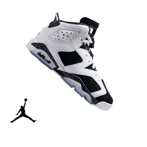 Jordan 6 Retro "Oreo" Grade School Kids' Shoe - WHITE/BLACK