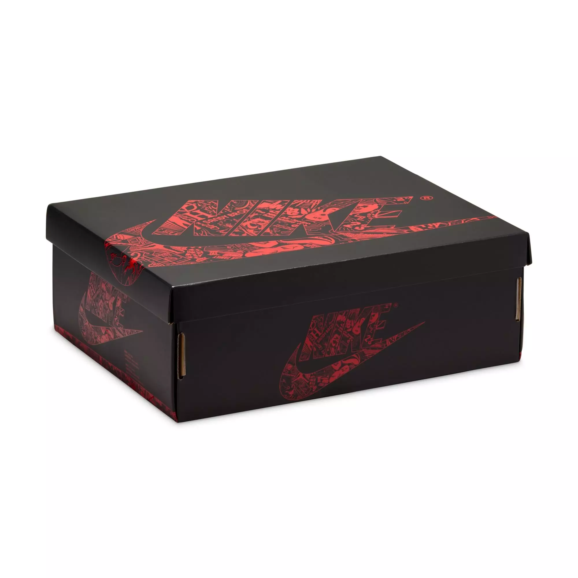 Jordan 1 Retro Low OG "Laser" Grade School Kids' Shoe - BLACK/VARSITY RED/SUMMIT WHITE