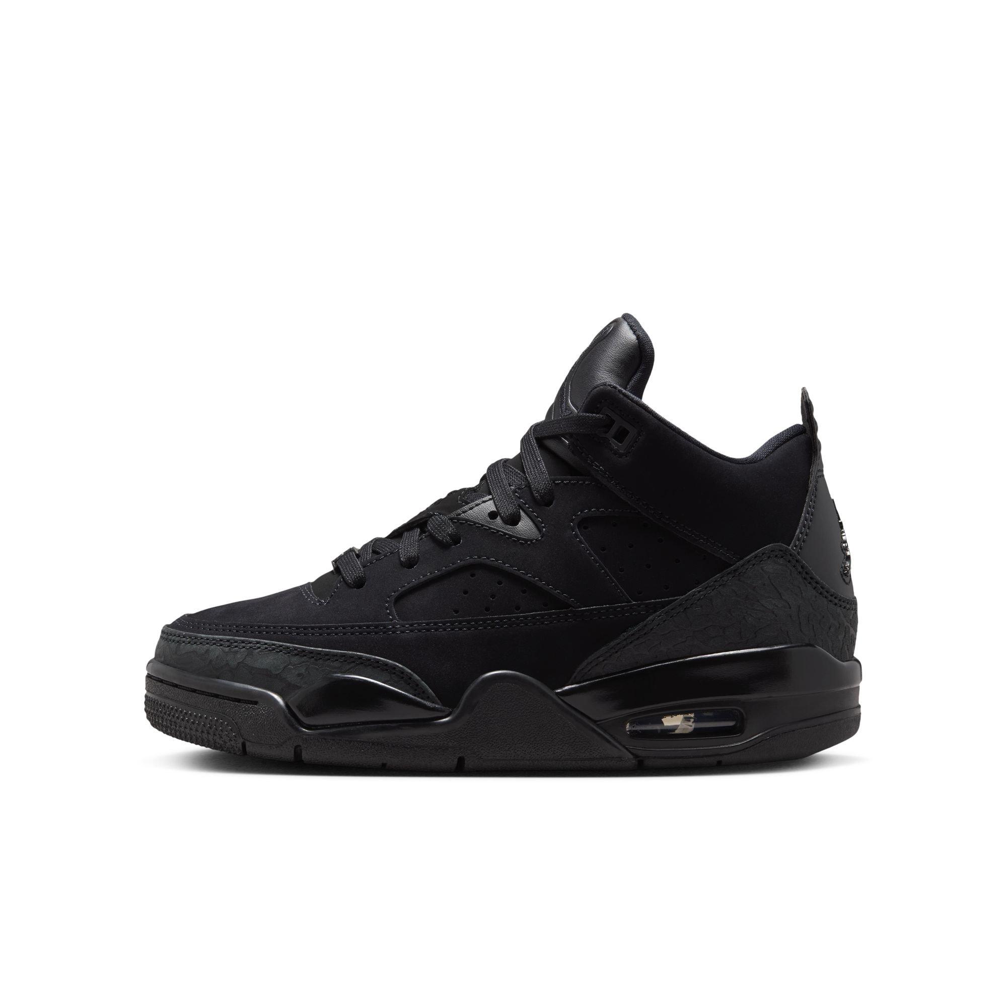 Jordan Son of Mars Low "Black/Dk Smoke Grey" Grade School Kids' Shoe - BLACK Thumbnail View 3
