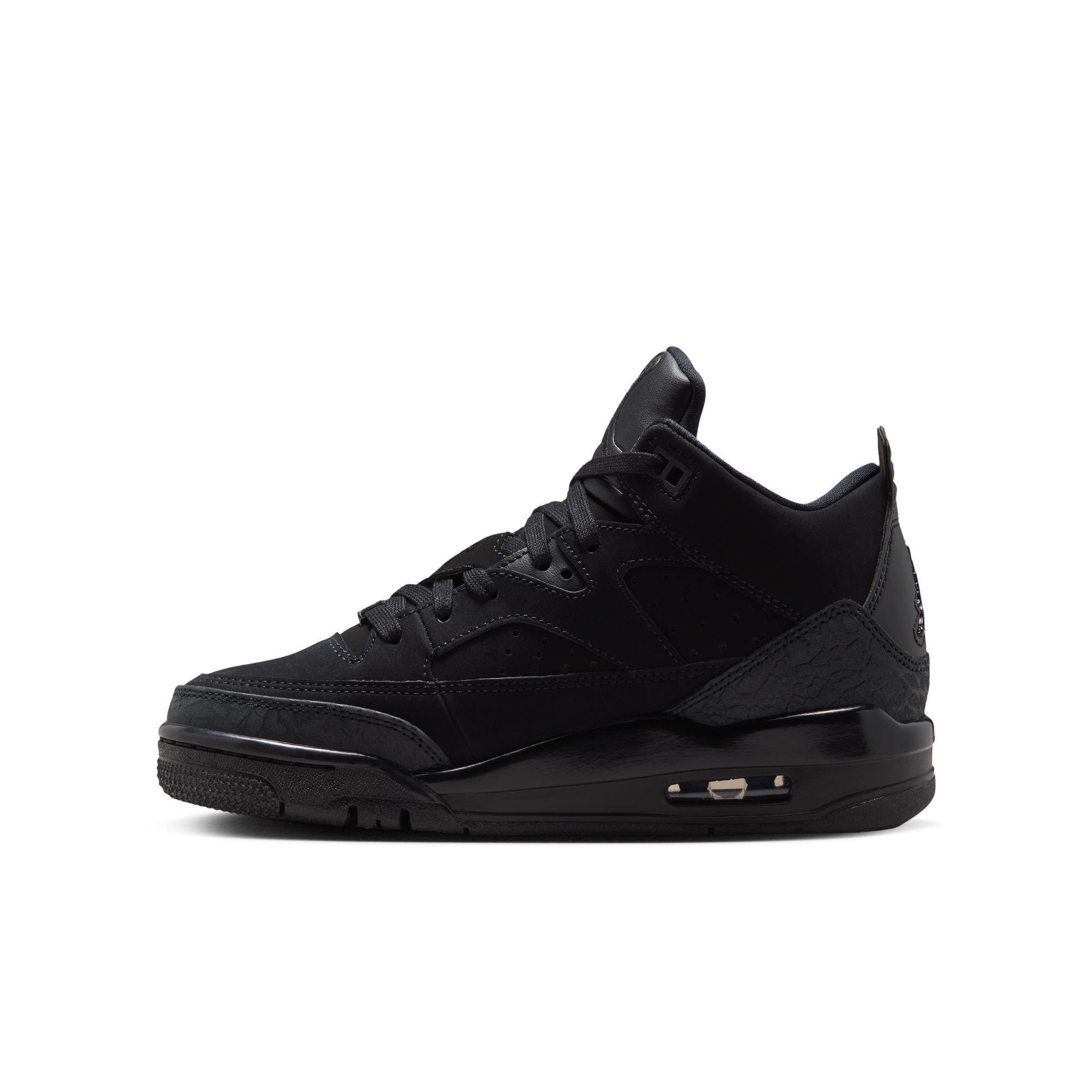 Jordan Son of Mars Low "Black/Dk Smoke Grey" Grade School Kids' Shoe - BLACK Thumbnail View 4