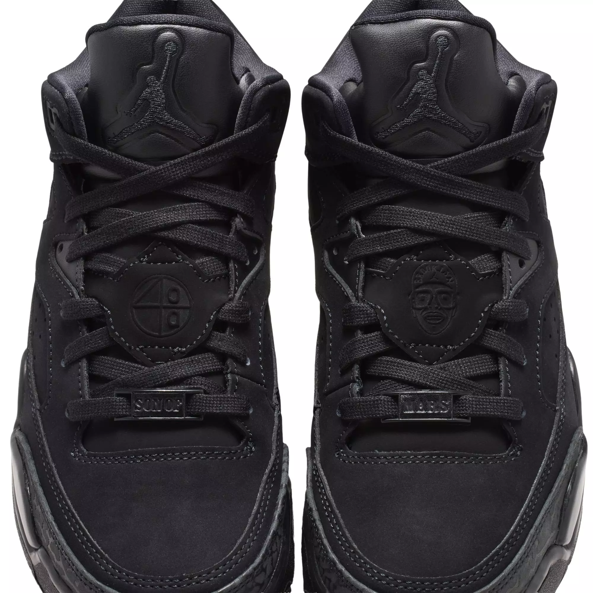 Jordan Son of Mars Low "Black/Dk Smoke Grey" Grade School Kids' Shoe - BLACK