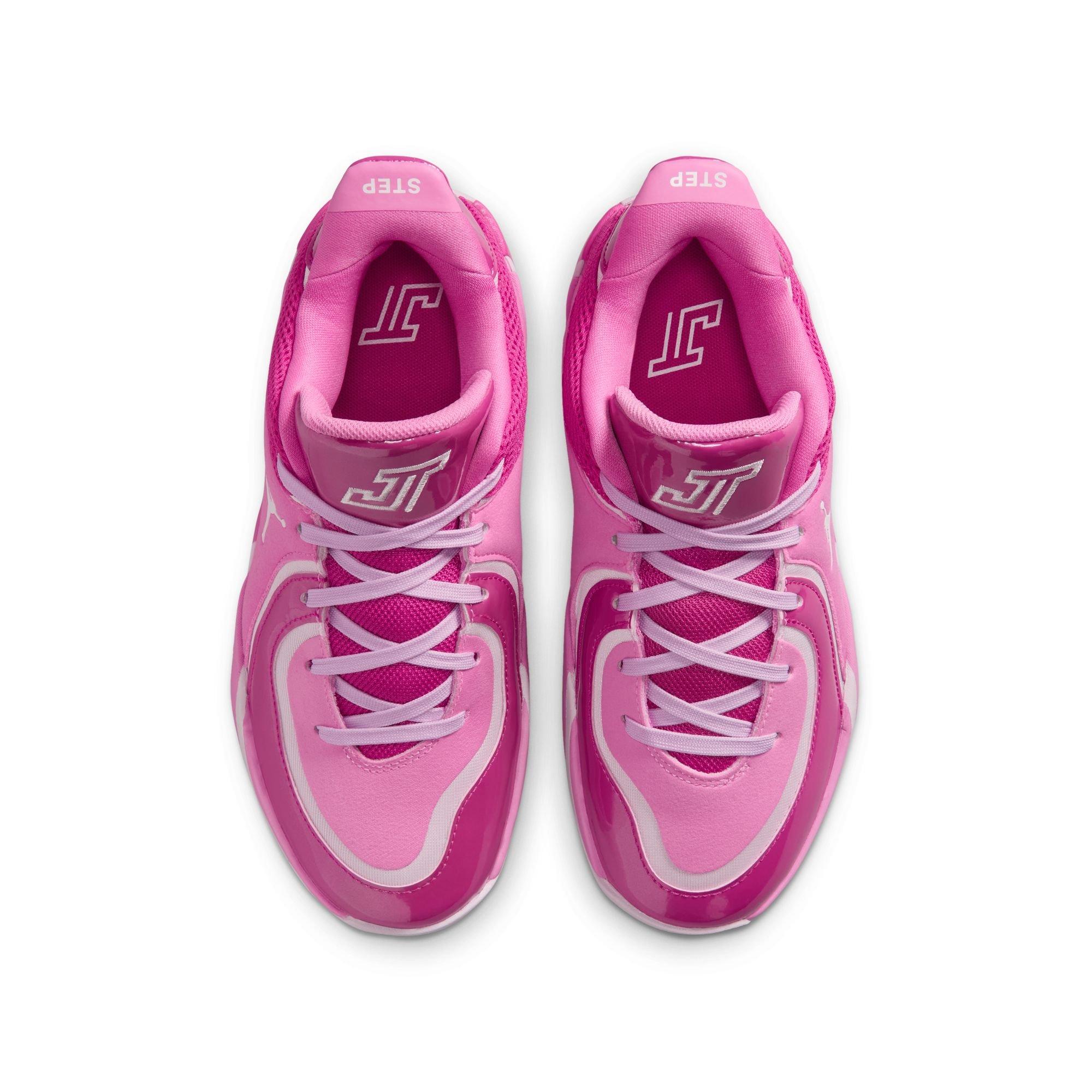 Jordan Tatum 4 "Smoothie" Grade School Kids' Basketball Shoe - PINK Thumbnail View 7