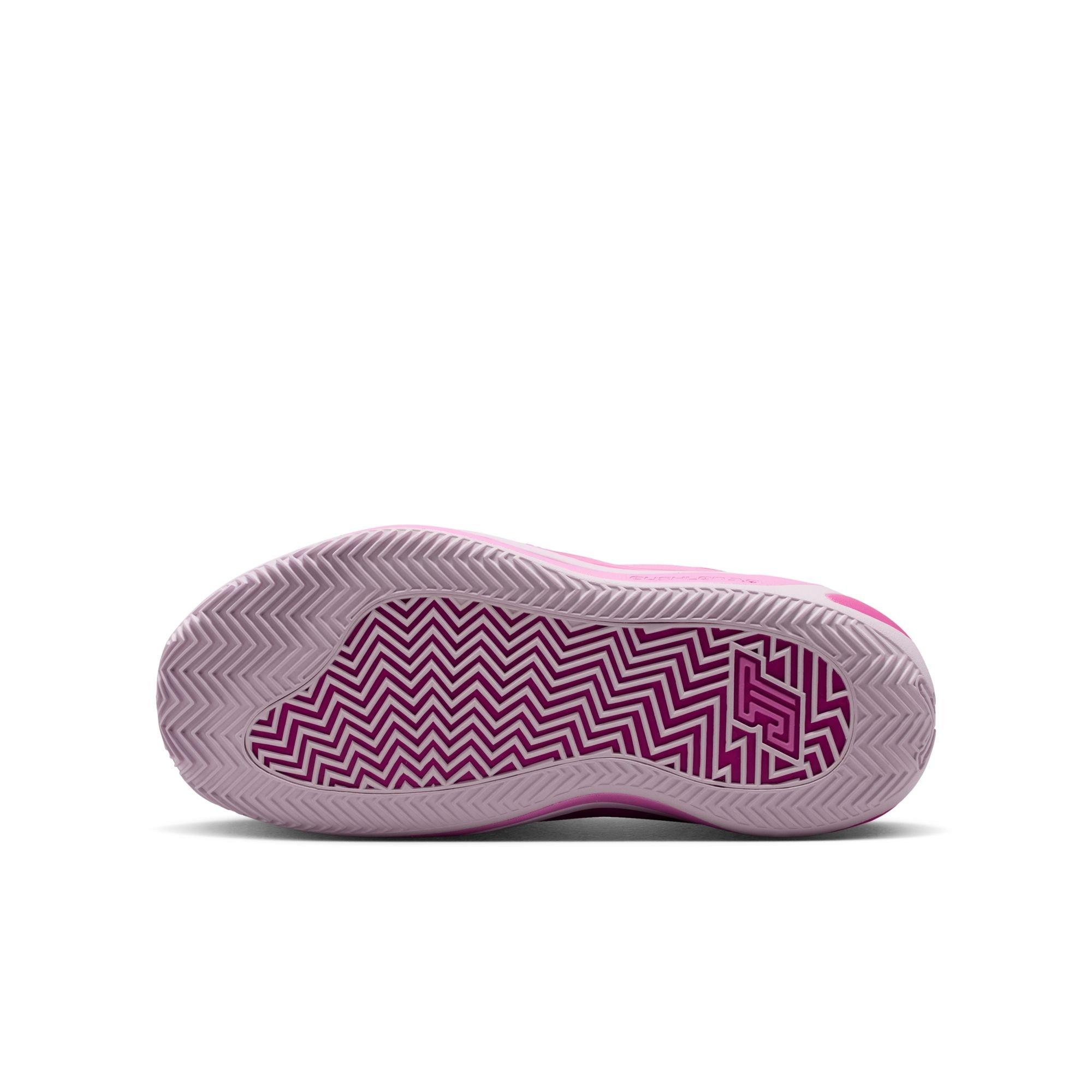 Jordan Tatum 4 "Smoothie" Grade School Kids' Basketball Shoe - PINK Thumbnail View 9