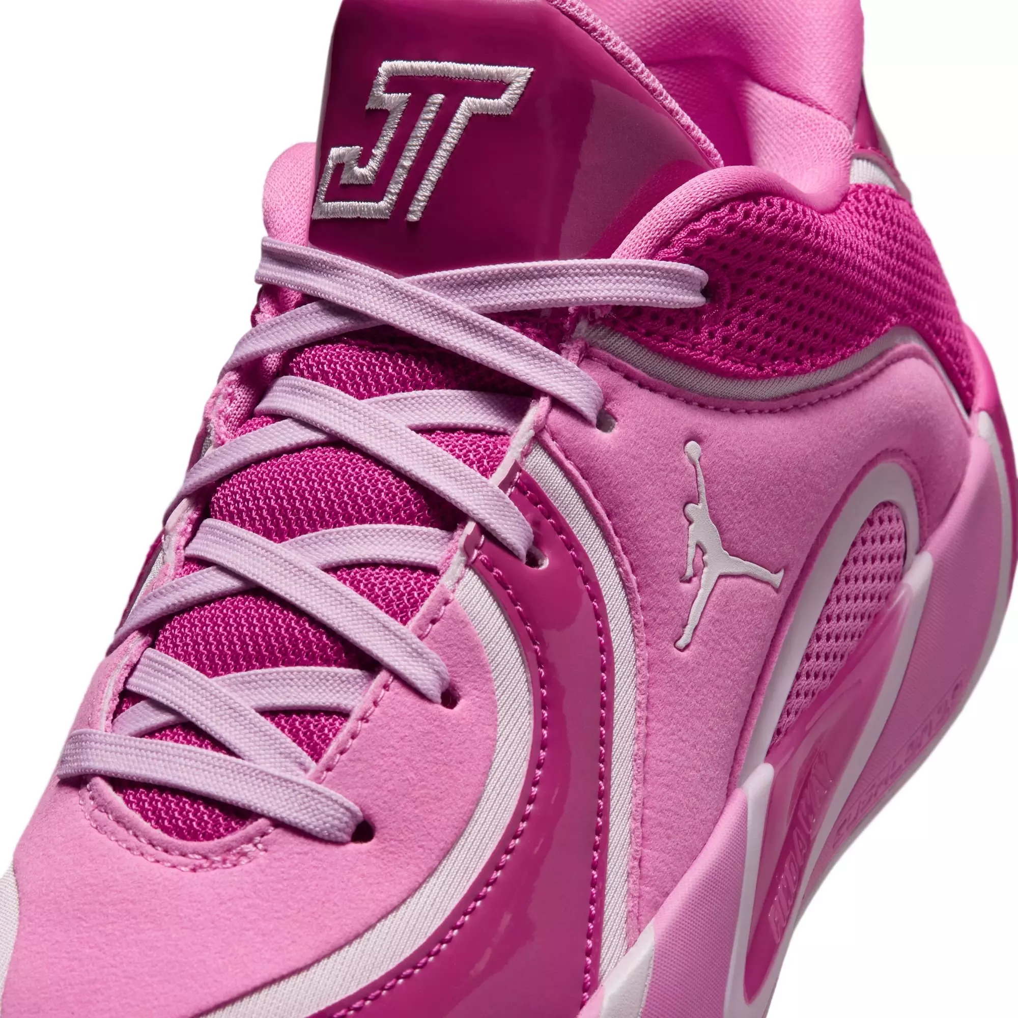 Jordan Tatum 4 "Smoothie" Grade School Kids' Basketball Shoe - PINK