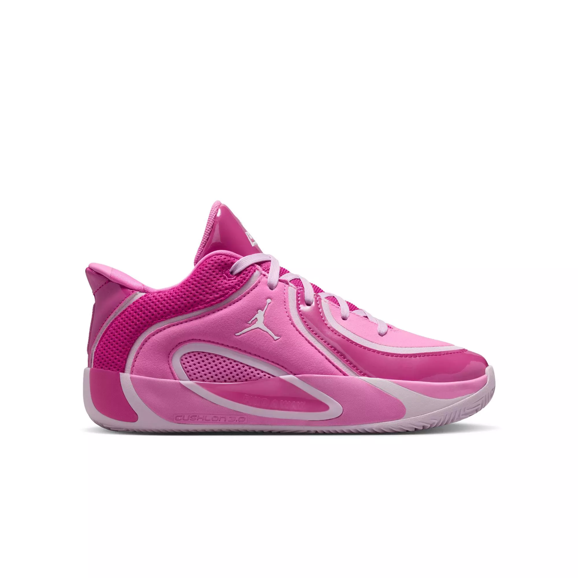 Jordan Tatum 4 "Smoothie" Grade School Kids' Basketball Shoe - PINK