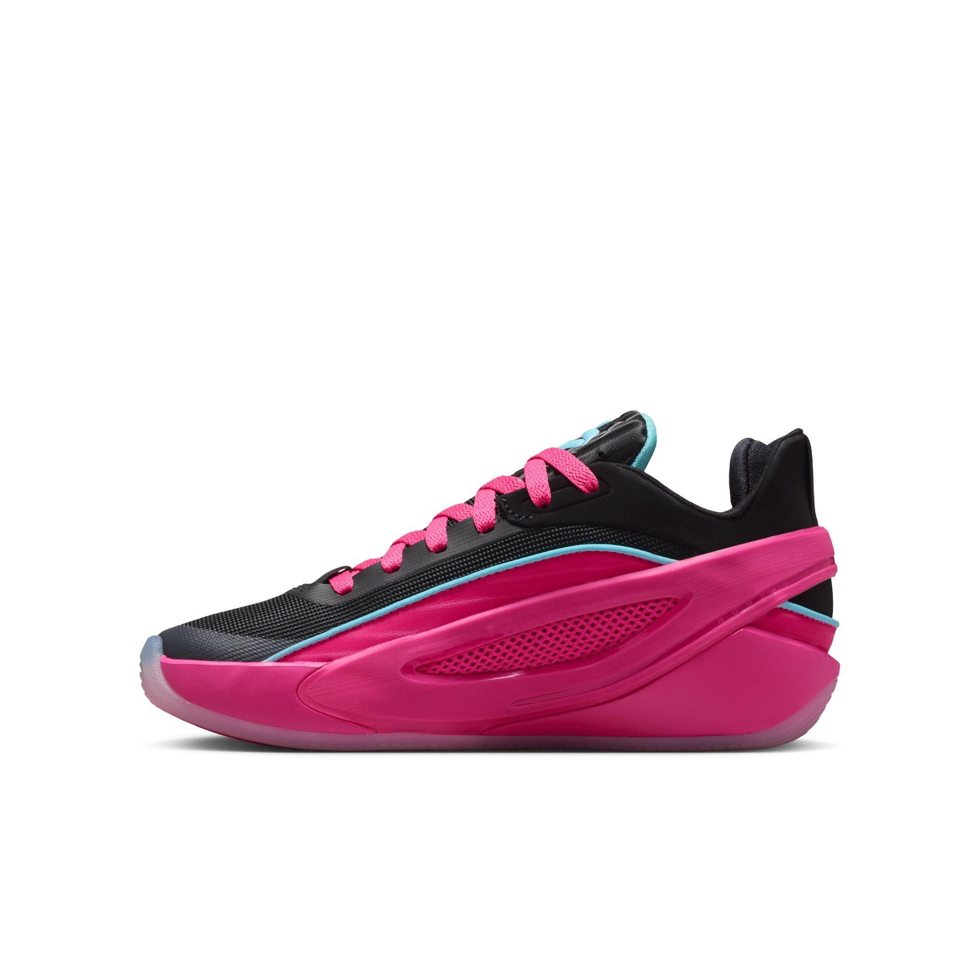 Jordan Luka 5 "Night Drive" Grade School Kids' Basketball Shoe - LASER FUCHSIA/FIBERGLASS Thumbnail View 5