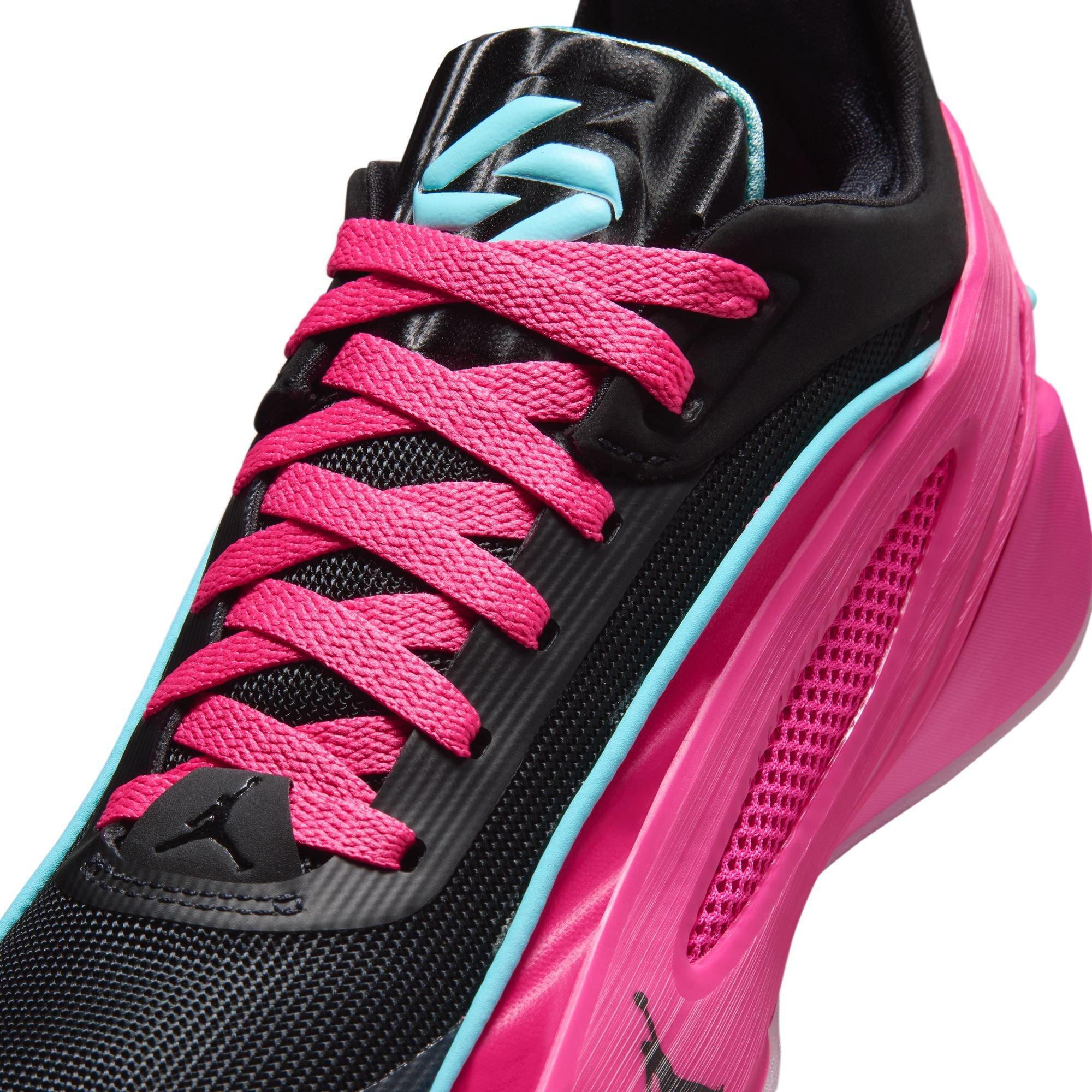 Jordan Luka 5 "Night Drive" Grade School Kids' Basketball Shoe - LASER FUCHSIA/FIBERGLASS Thumbnail View 10
