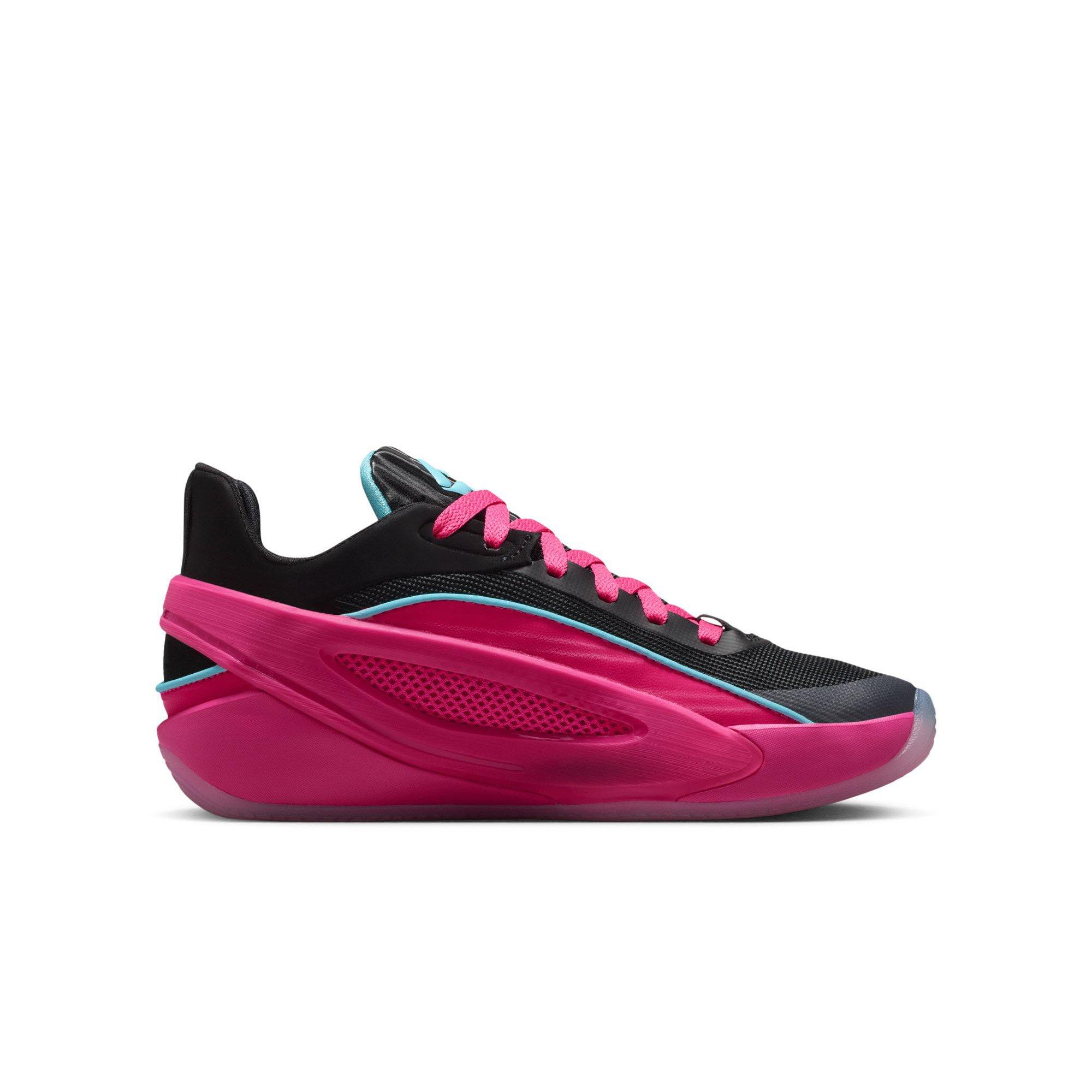 Jordan Luka 5 "Night Drive" Grade School Kids' Basketball Shoe - LASER FUCHSIA/FIBERGLASS Thumbnail View 3