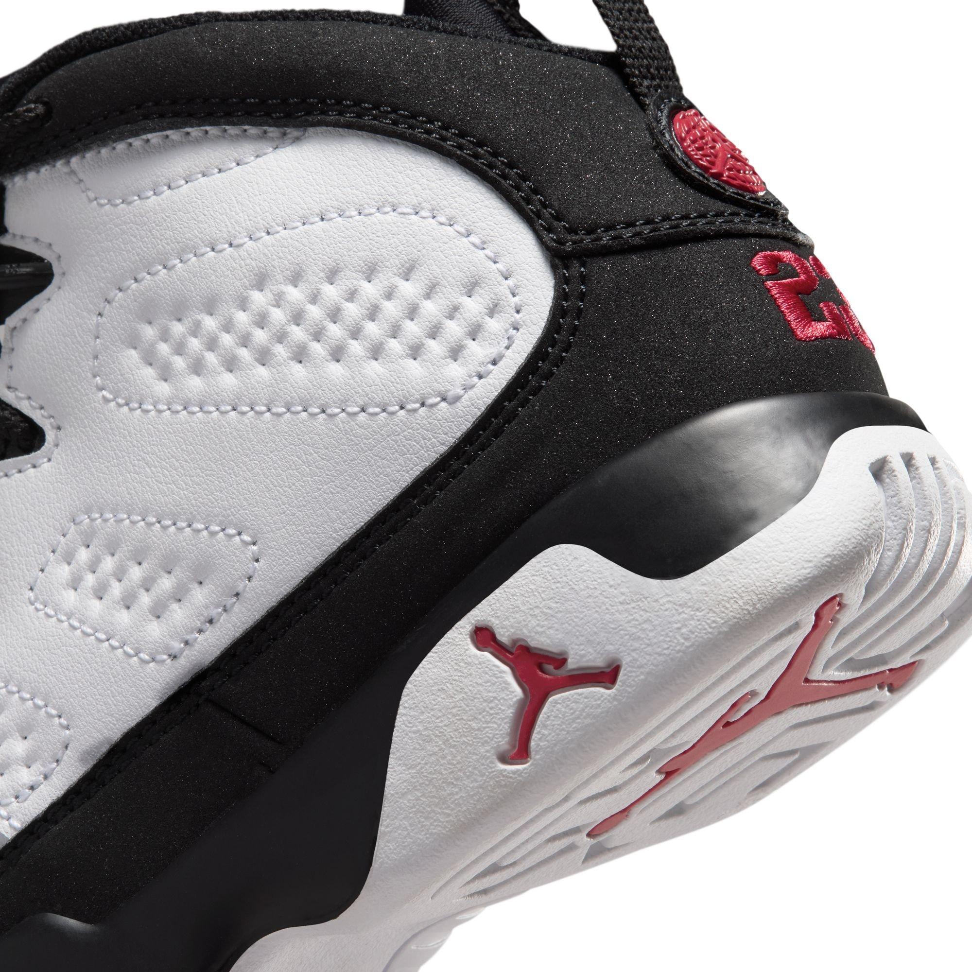 Jordan 9 Retro "Space Jam" Preschool Kids' Shoe - WHITE/TRUE RED/BLACK