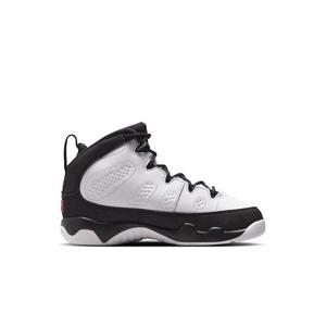 Jordan 9 Retro "Space Jam" Preschool Kids' Shoe - WHITE/TRUE RED/BLACK
