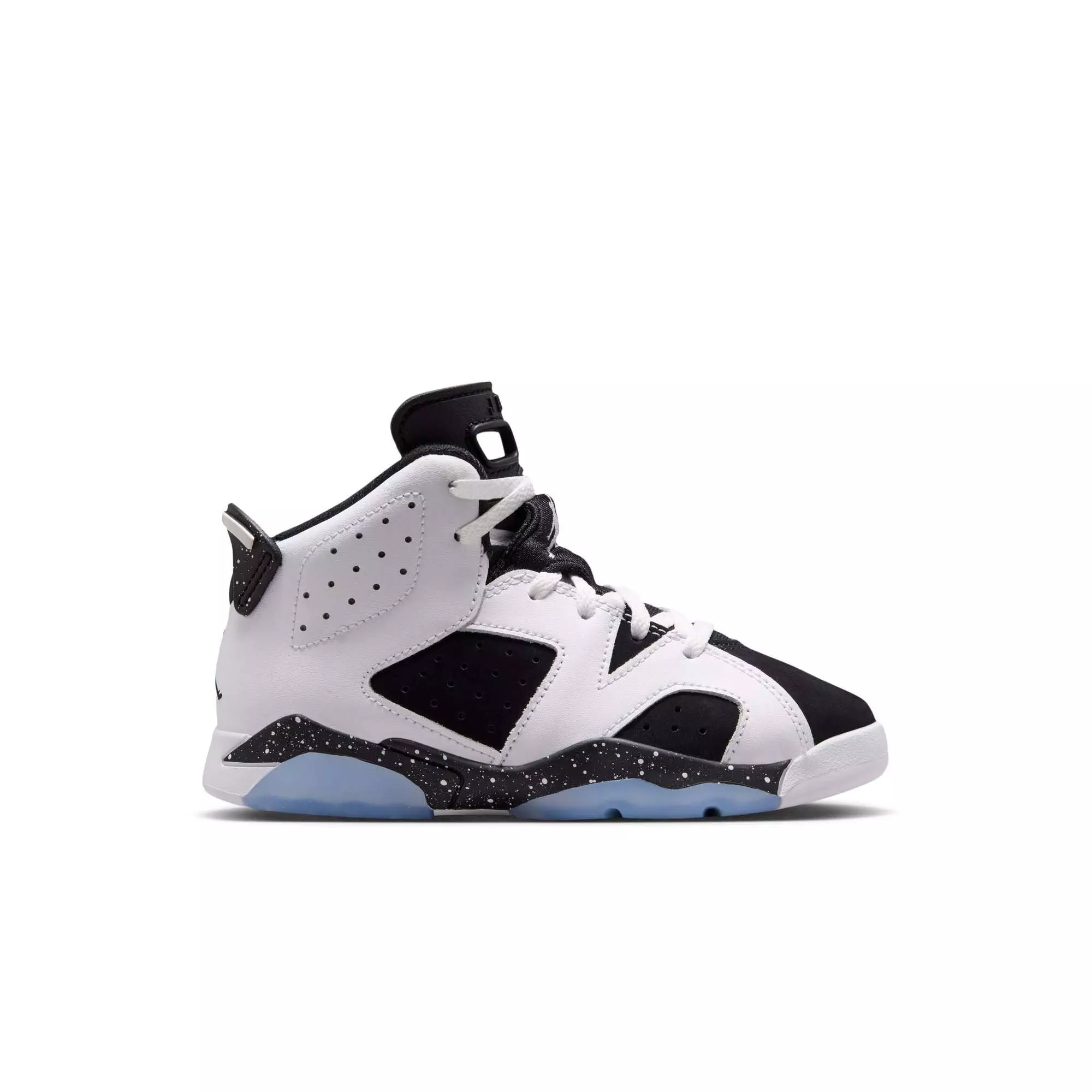 Jordan 6 Retro "Oreo" Preschool Kids' Shoe - WHITE/BLACK