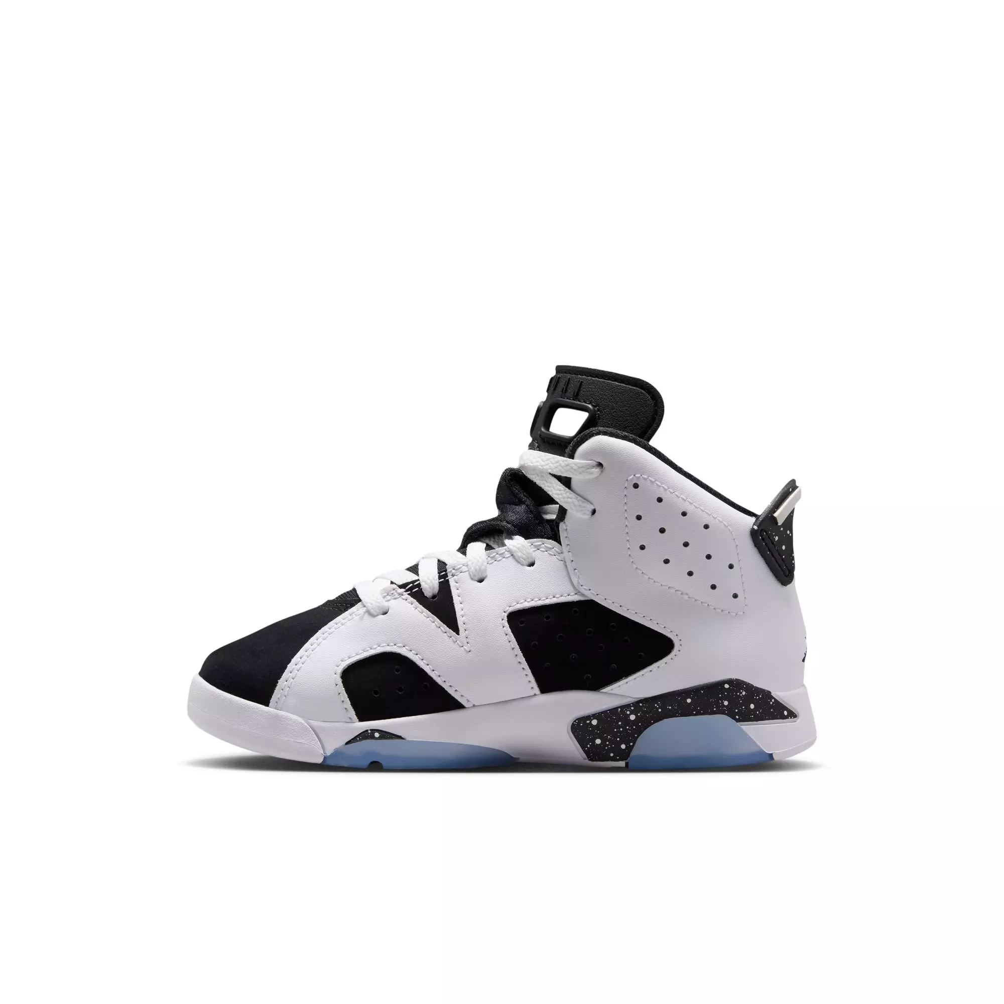 Jordan 6 Retro "Oreo" Preschool Kids' Shoe - WHITE/BLACK