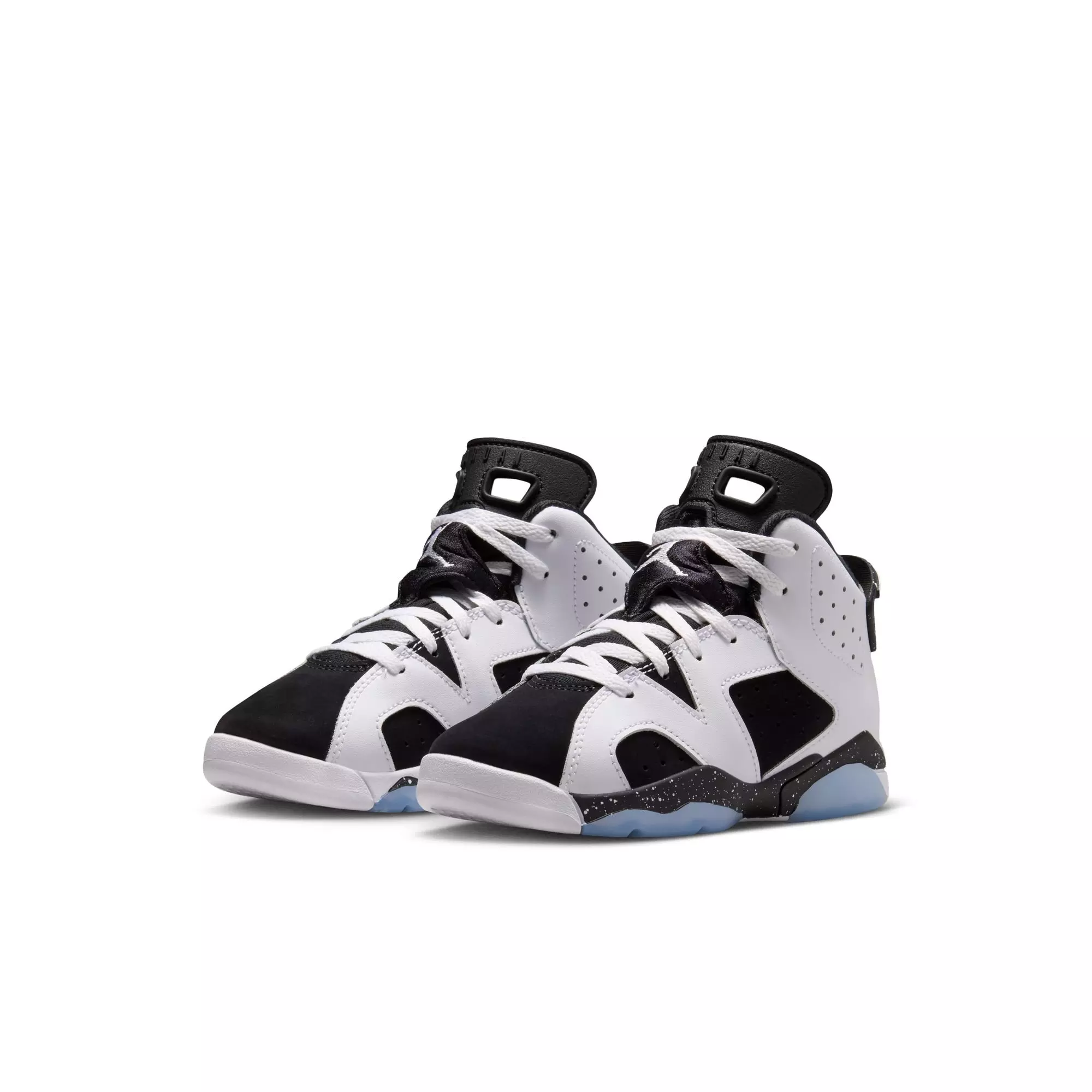 Jordan 6 Retro "Oreo" Preschool Kids' Shoe - WHITE/BLACK