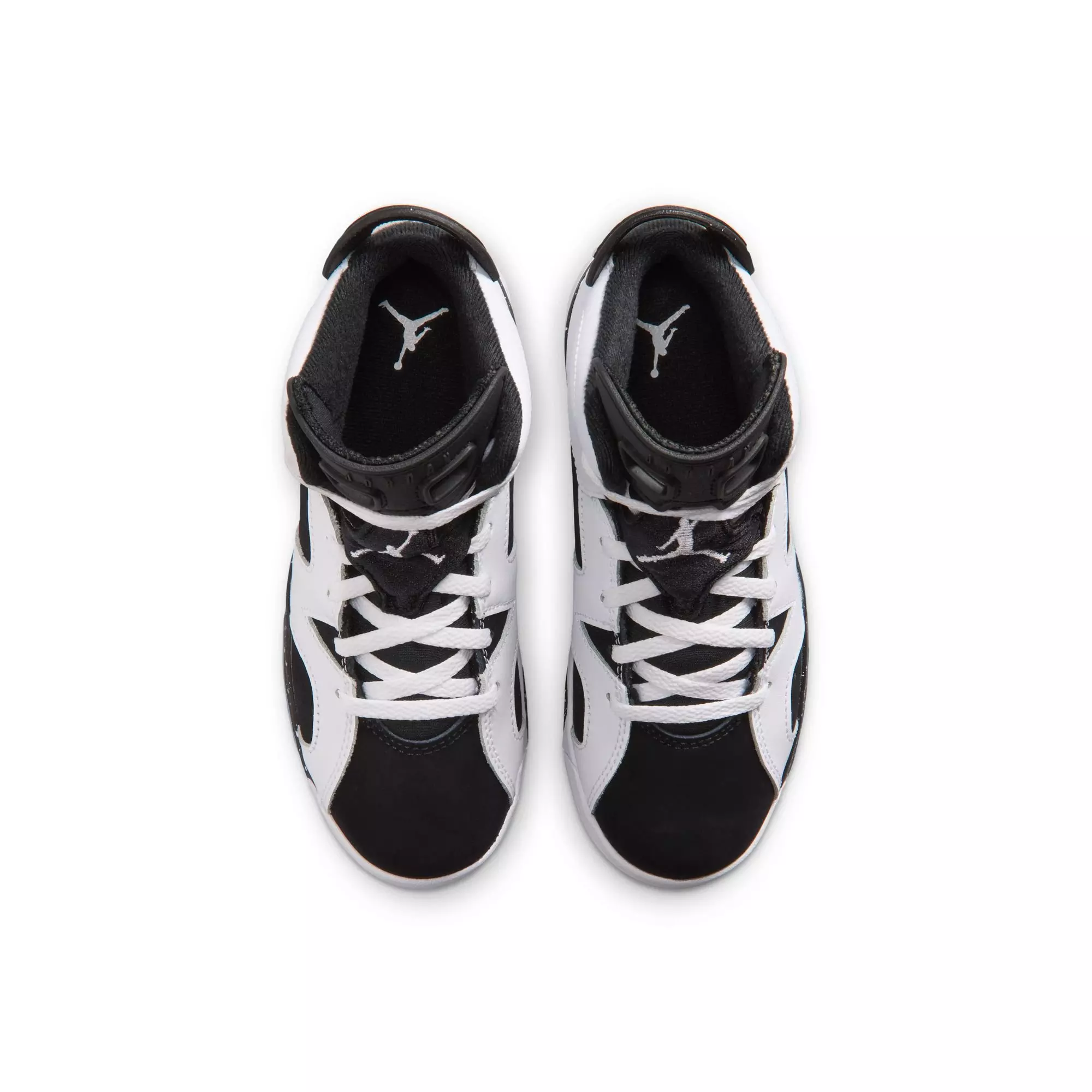 Jordan 6 Retro "Oreo" Preschool Kids' Shoe - WHITE/BLACK