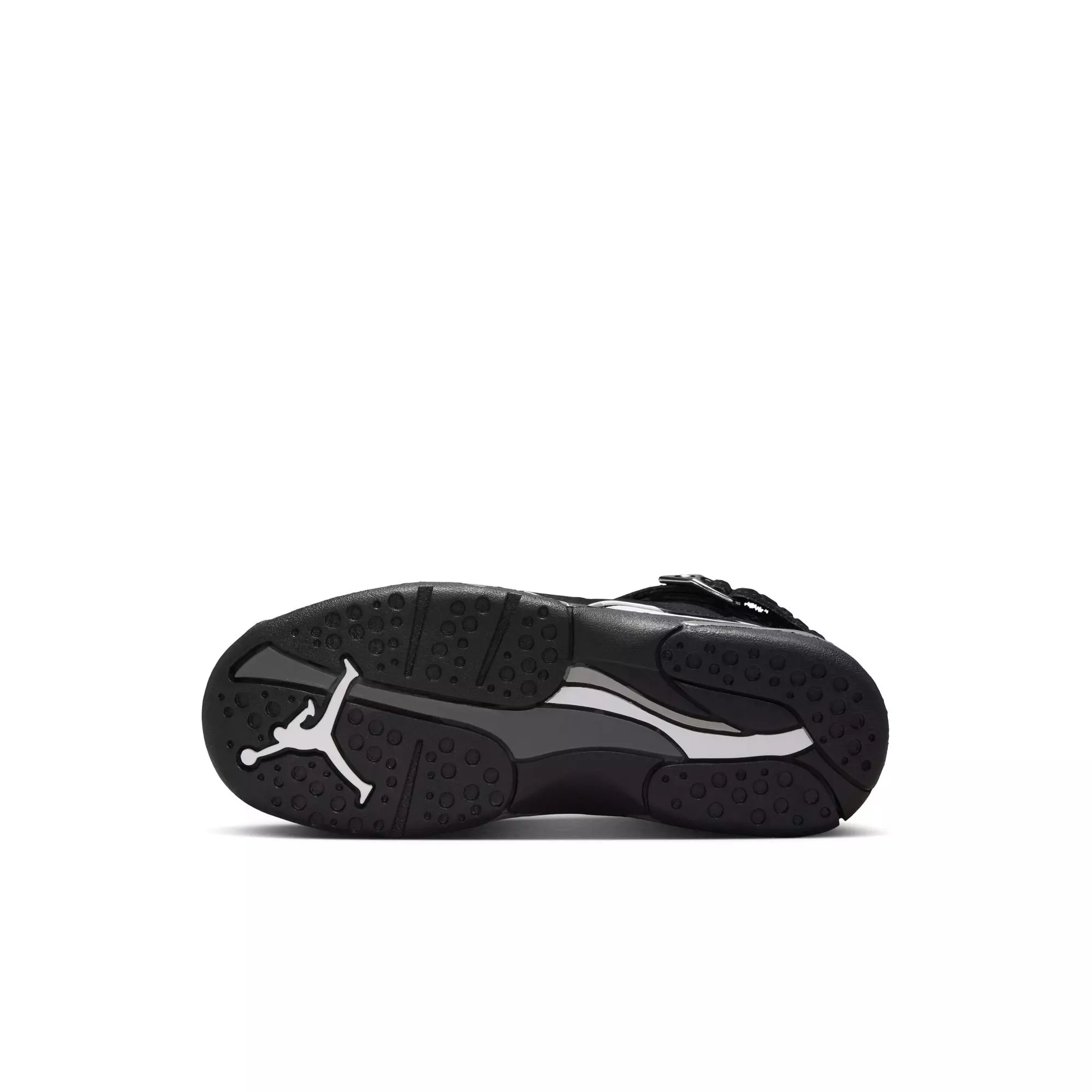 Jordan 8 Retro "Chrome" Preschool Kids' Shoe - BLACK/WHITE/LT GRAPHITE