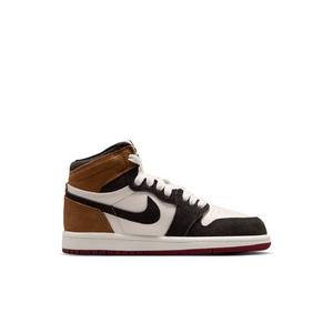 Jordan 1 Retro High OG "Love Letter" Preschool Kids' Shoe - SHADOW BROWN/TEAM RED/BRITISH TAN