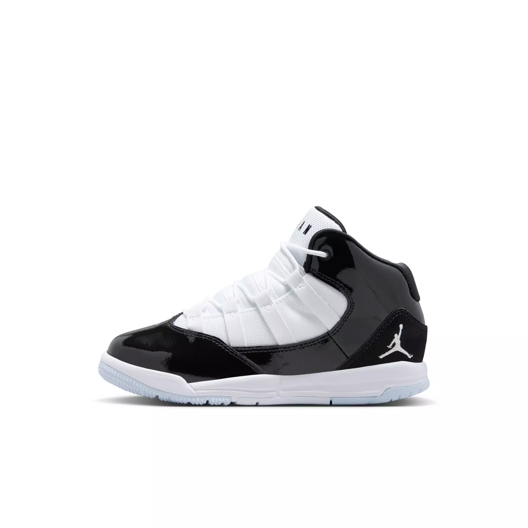 Jordan Max Aura "Black/White" Preschool Boys' Shoe - BLACK/WHITE