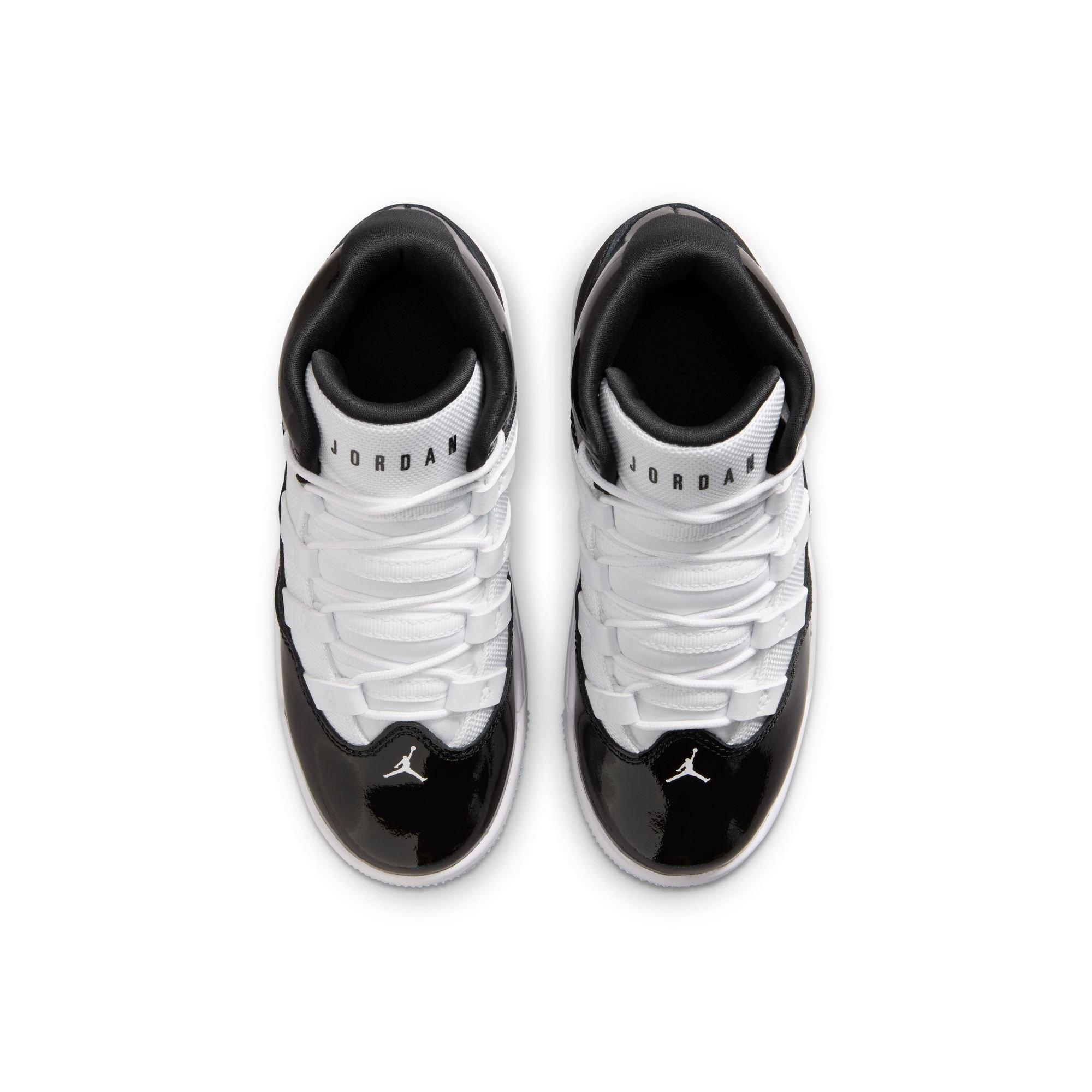 Jordan Max Aura "Black/White" Preschool Boys' Shoe - BLACK/WHITE Thumbnail View 6