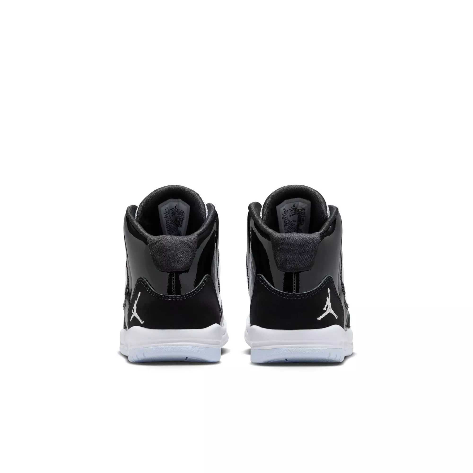 Jordan Max Aura "Black/White" Preschool Boys' Shoe - BLACK/WHITE