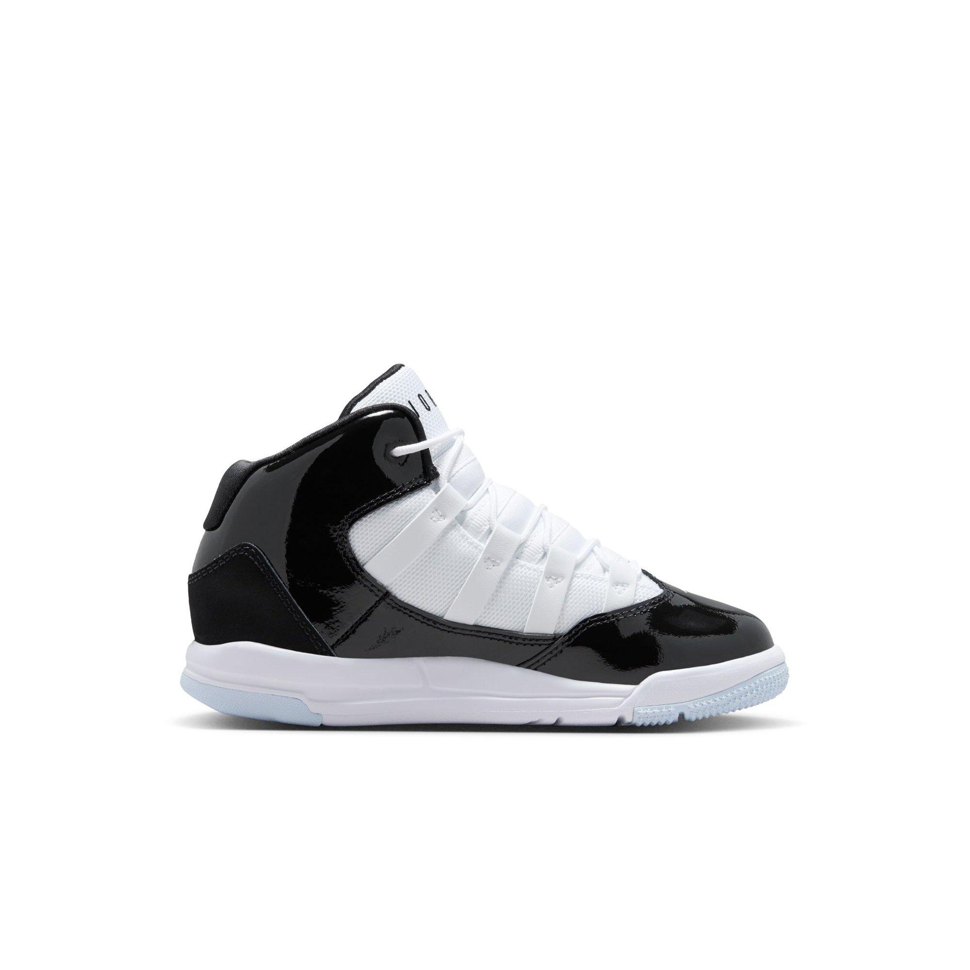 Jordan Max Aura Preschool Boys' "Black/White" Shoe