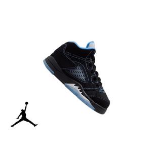 Jordan 5 Retro "Black Carolina" Toddler Kids' Shoe