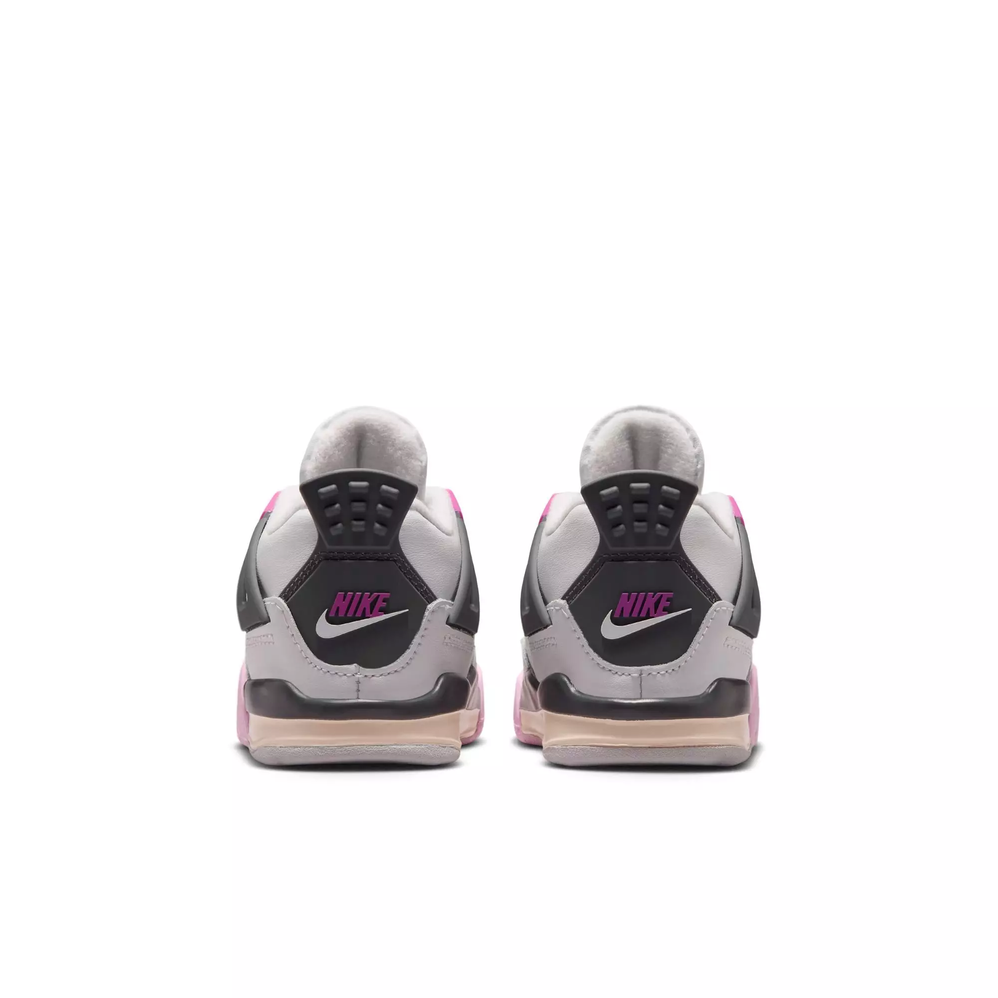 Jordan 4 Retro "Comic" Toddler Kids' Shoe - OFF WHITE/FIRE PINK/ANTHRACITE