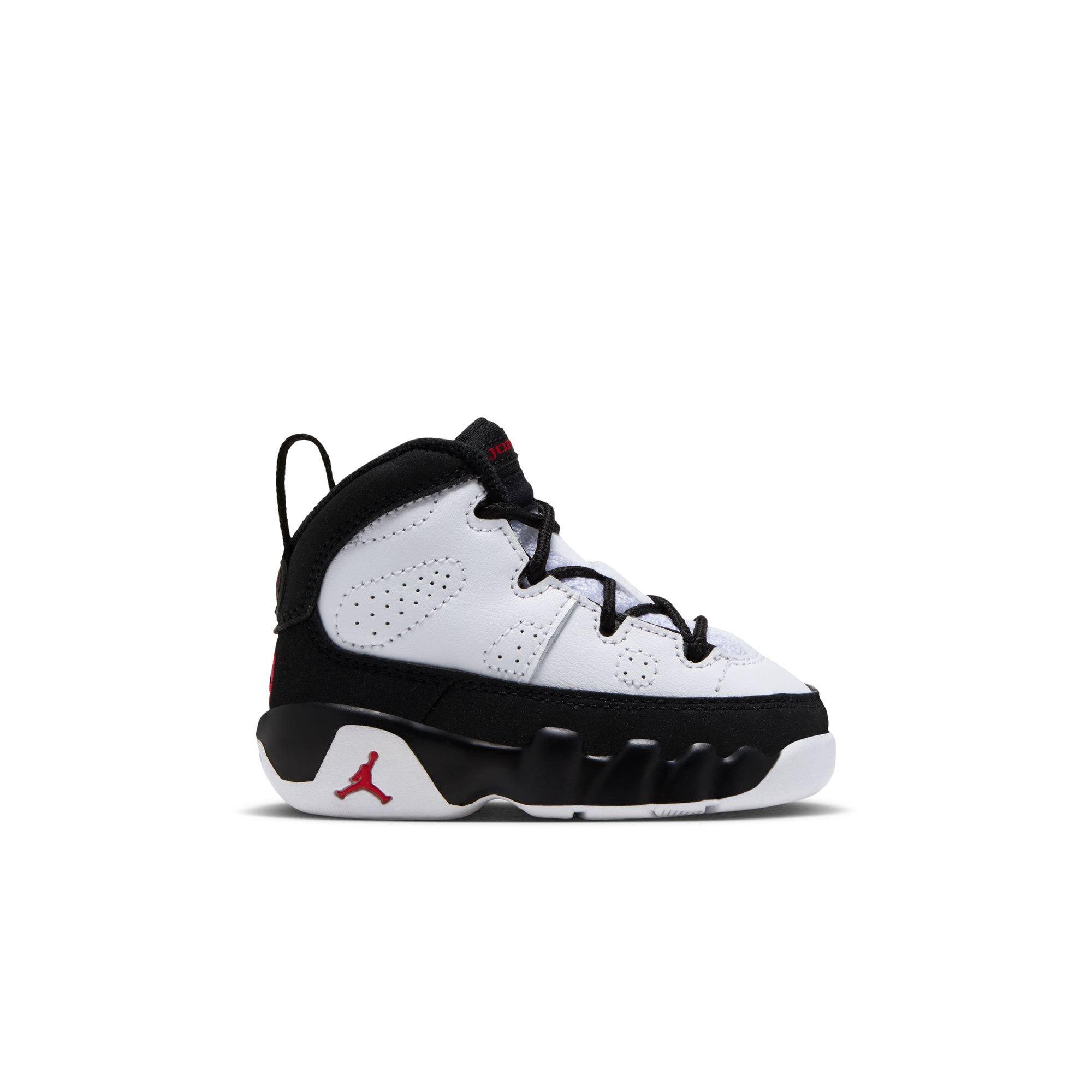 Jordan 9 Retro "Space Jam" Toddler Kids' Shoe - WHITE/TRUE RED/BLACK