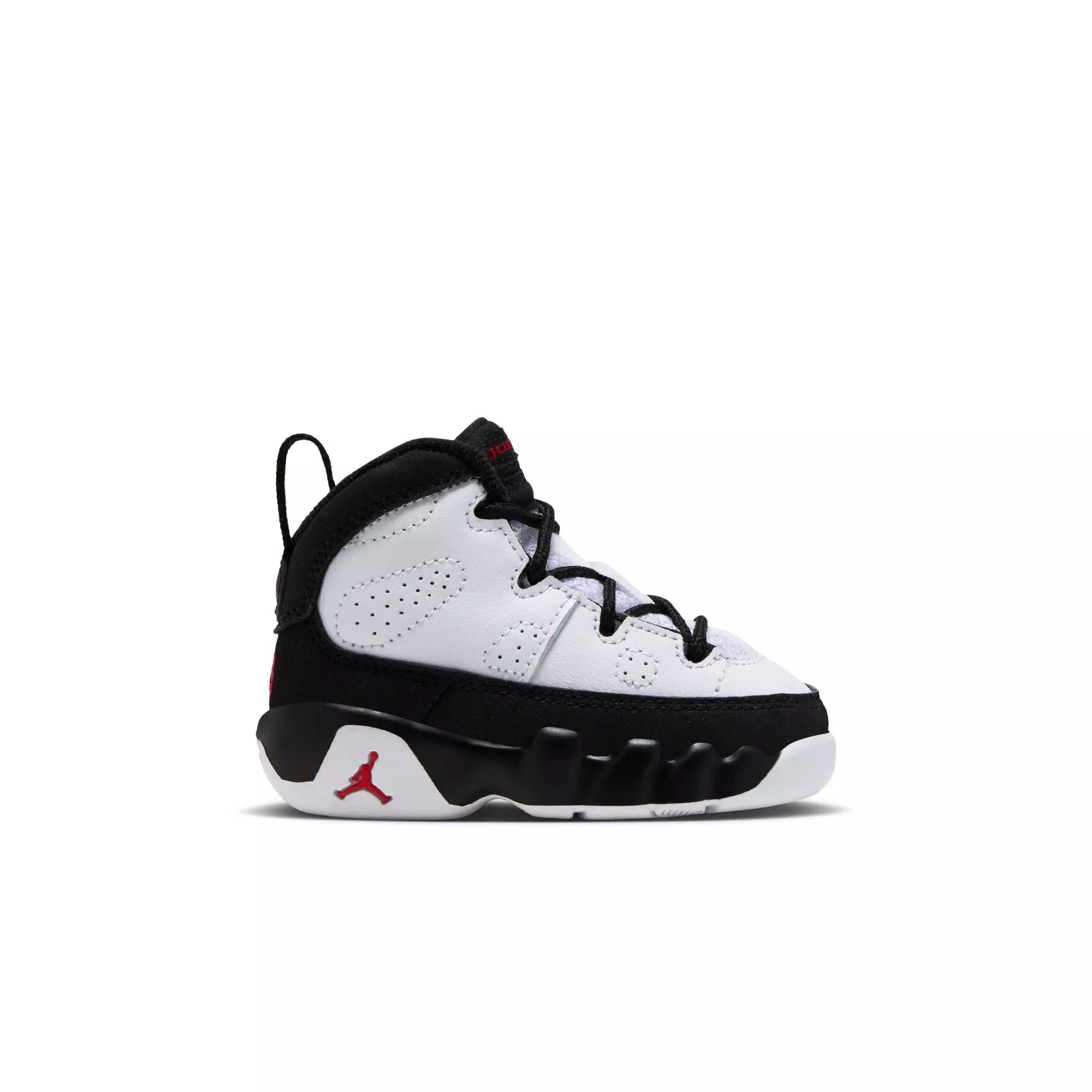Jordan 9 Retro "Space Jam" Toddler Kids' Shoe - WHITE/TRUE RED/BLACK