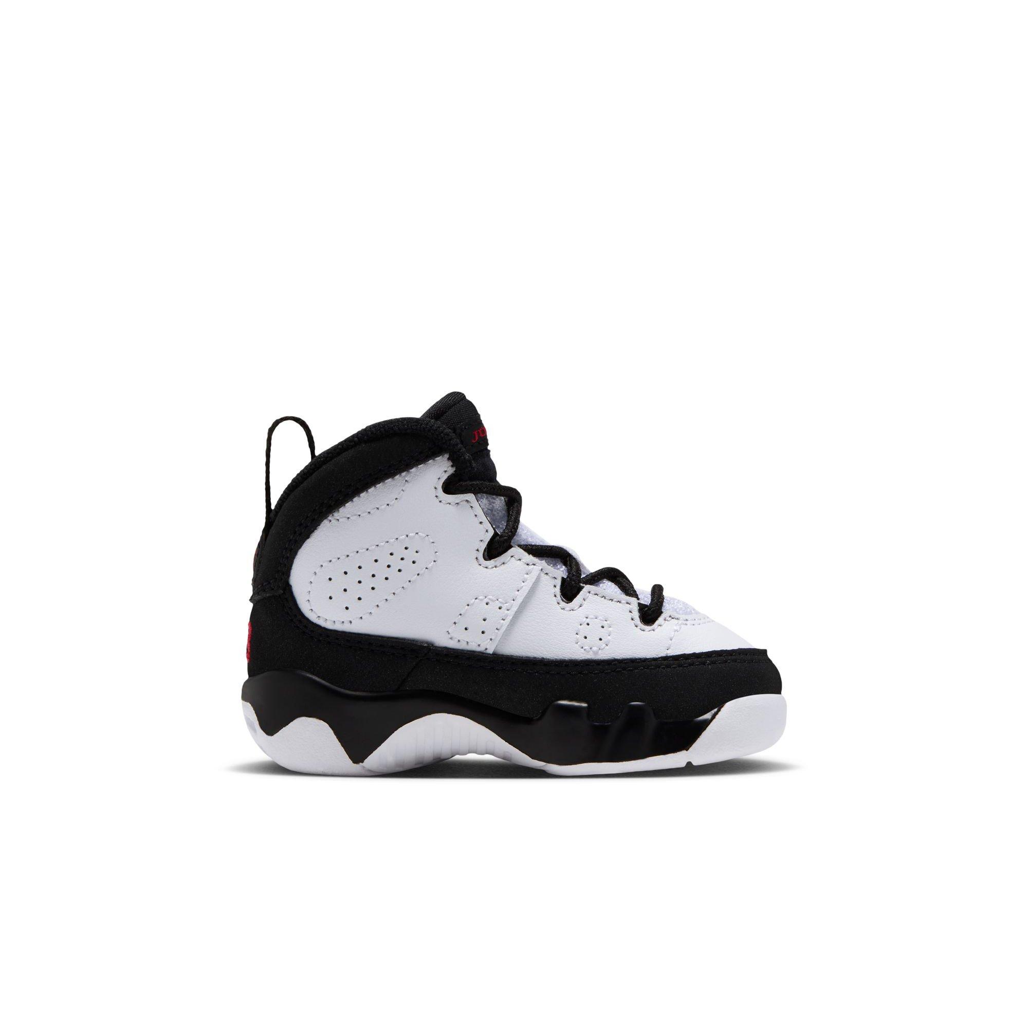 Jordan 9 Retro "Space Jam" Toddler Kids' Shoe - WHITE/TRUE RED/BLACK