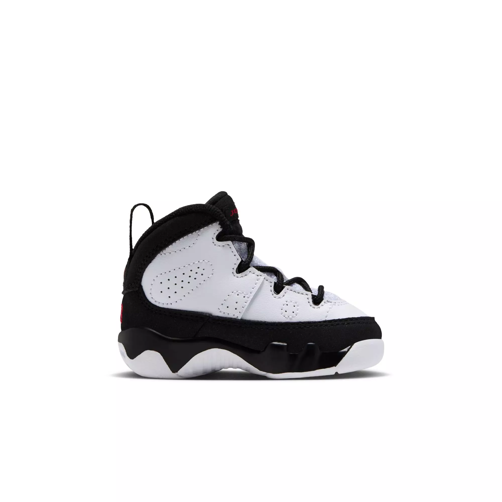 Jordan 9 Retro "Space Jam" Toddler Kids' Shoe - WHITE/TRUE RED/BLACK
