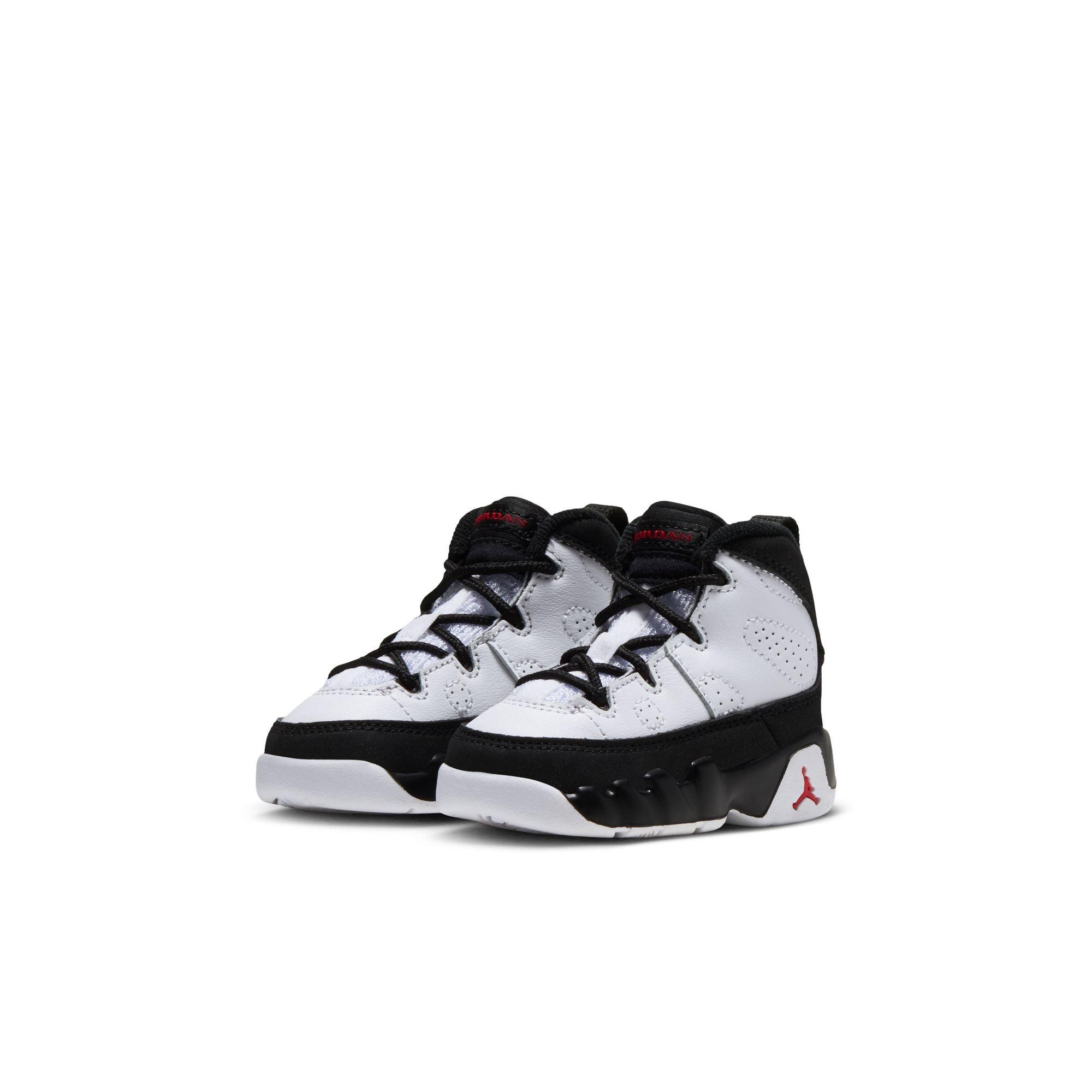 Jordan 9 Retro "Space Jam" Toddler Kids' Shoe - WHITE/TRUE RED/BLACK