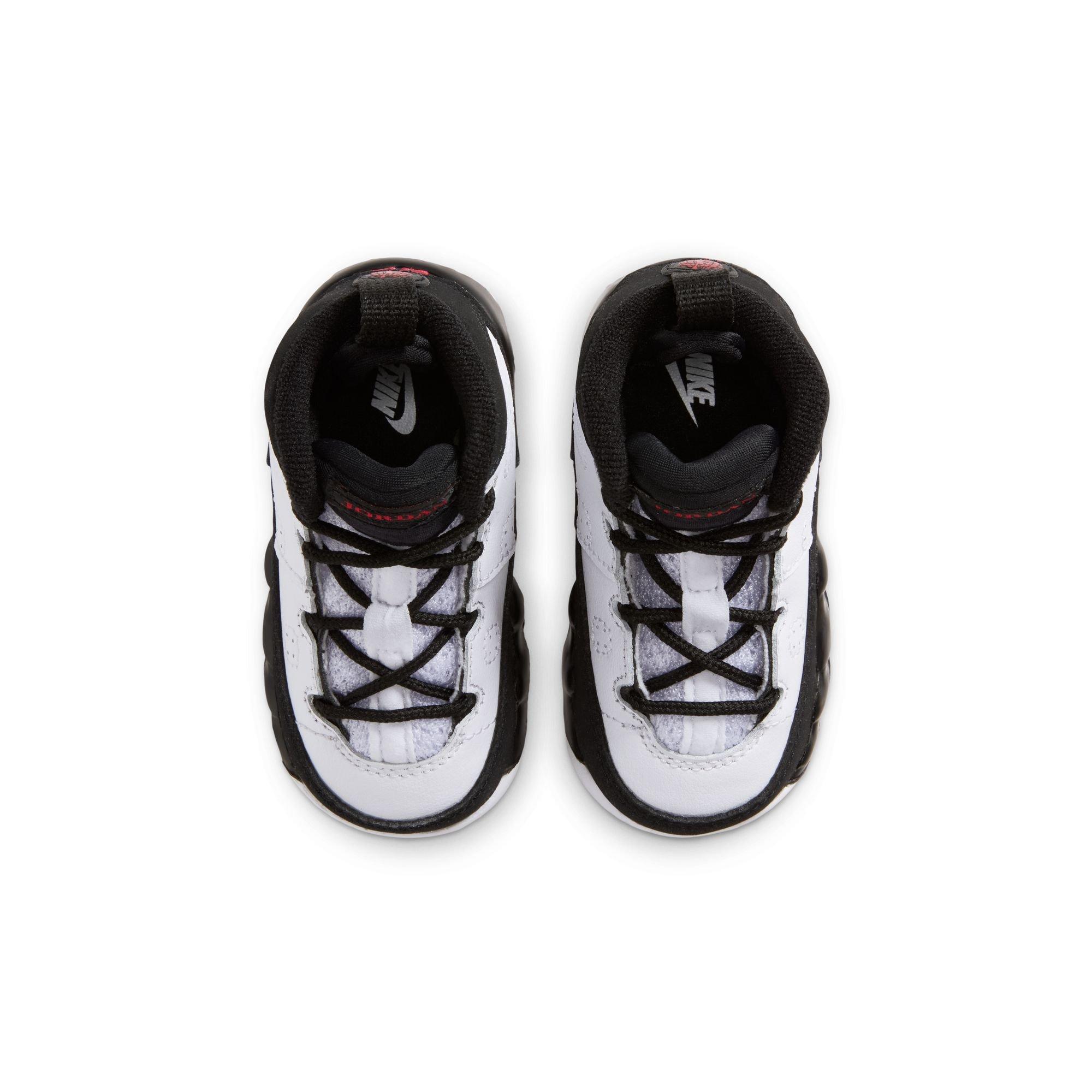 Jordan 9 Retro "Space Jam" Toddler Kids' Shoe - WHITE/TRUE RED/BLACK