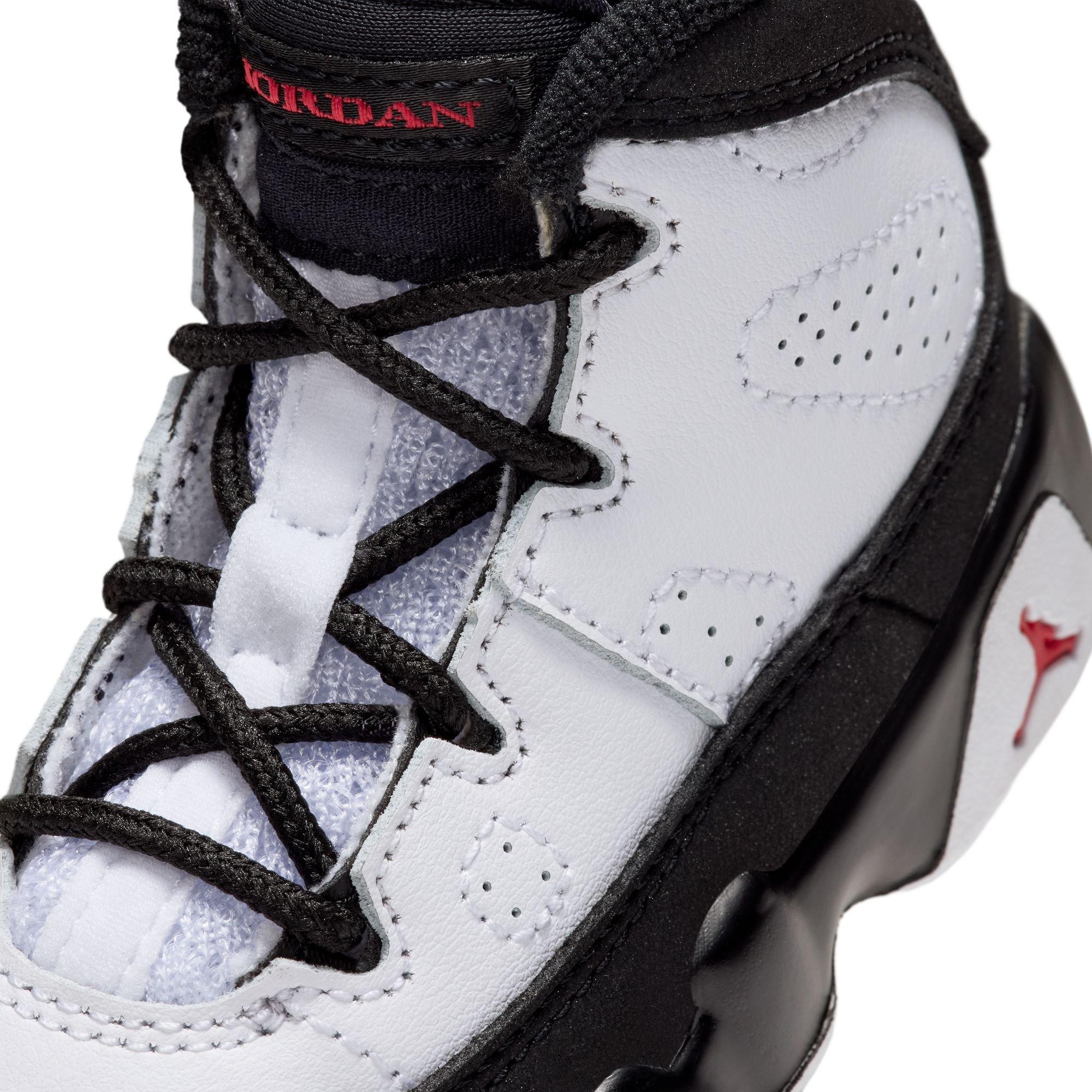 Jordan 9 Retro "Space Jam" Toddler Kids' Shoe - WHITE/TRUE RED/BLACK