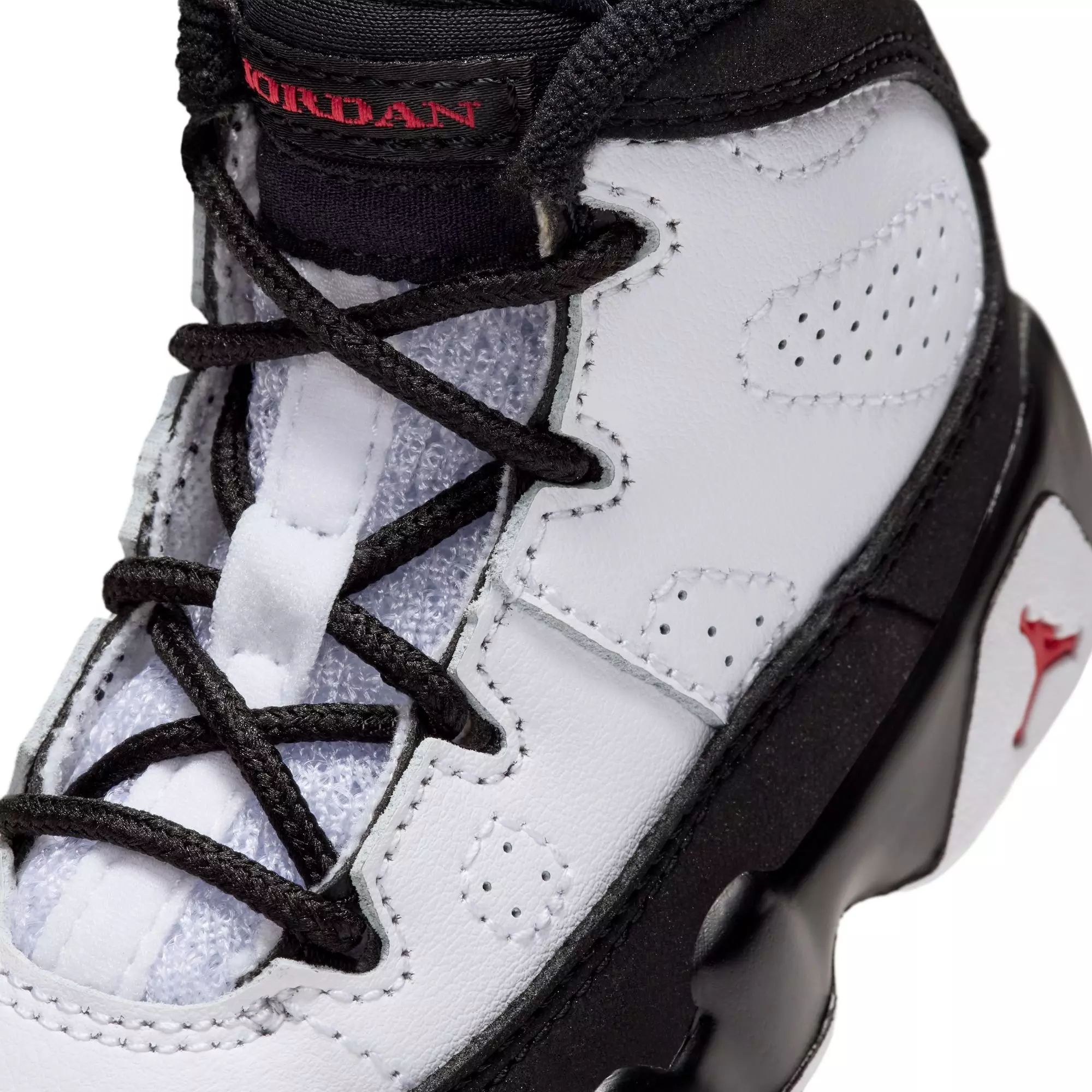 Jordan 9 Retro "Space Jam" Toddler Kids' Shoe - WHITE/TRUE RED/BLACK