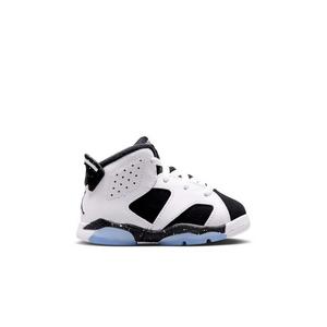 Jordan 6 Retro "Oreo" Toddler Kids' Shoe - WHITE/BLACK