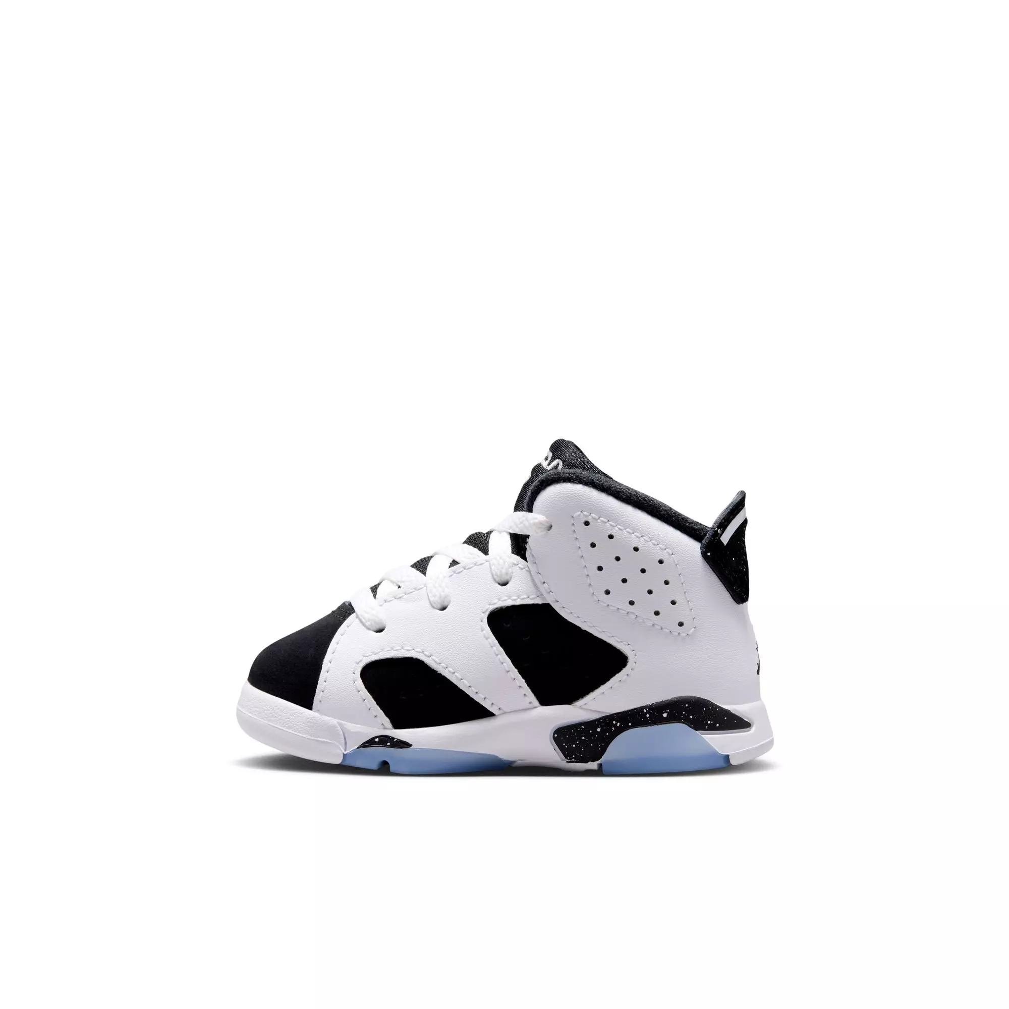 Jordan 6 Retro "Oreo" Toddler Kids' Shoe - WHITE/BLACK