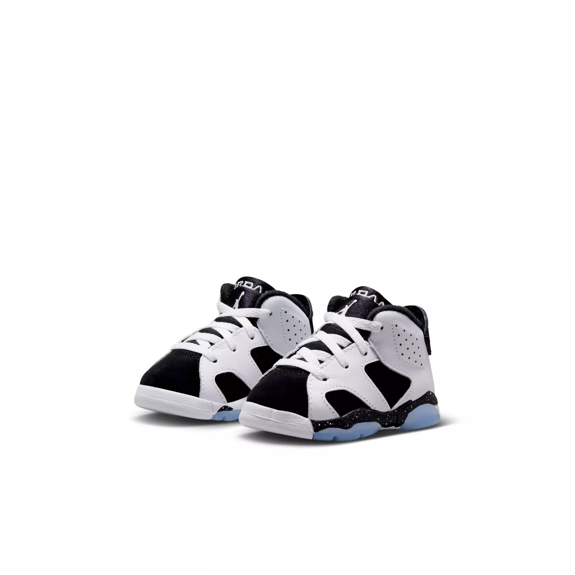 Jordan 6 Retro "Oreo" Toddler Kids' Shoe - WHITE/BLACK