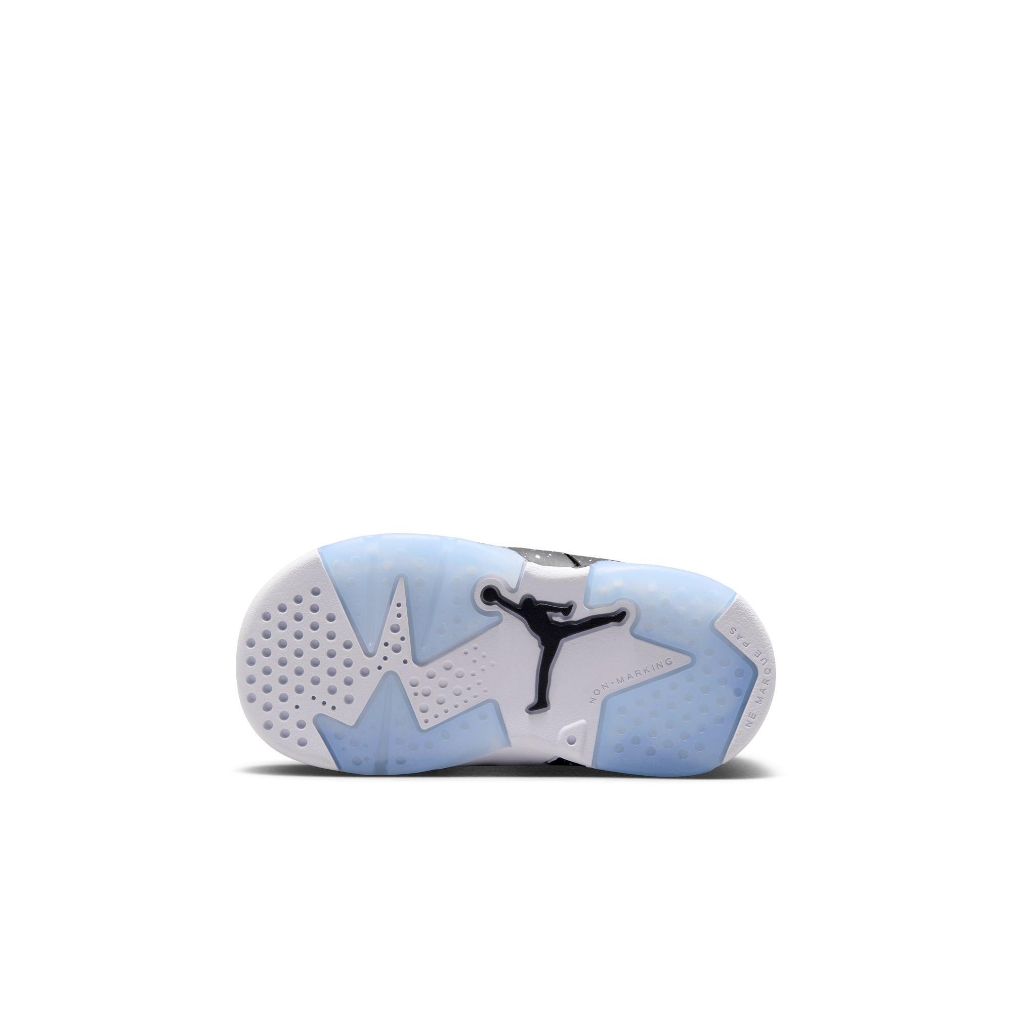Jordan 6 Retro "Oreo" Toddler Kids' Shoe - WHITE/BLACK