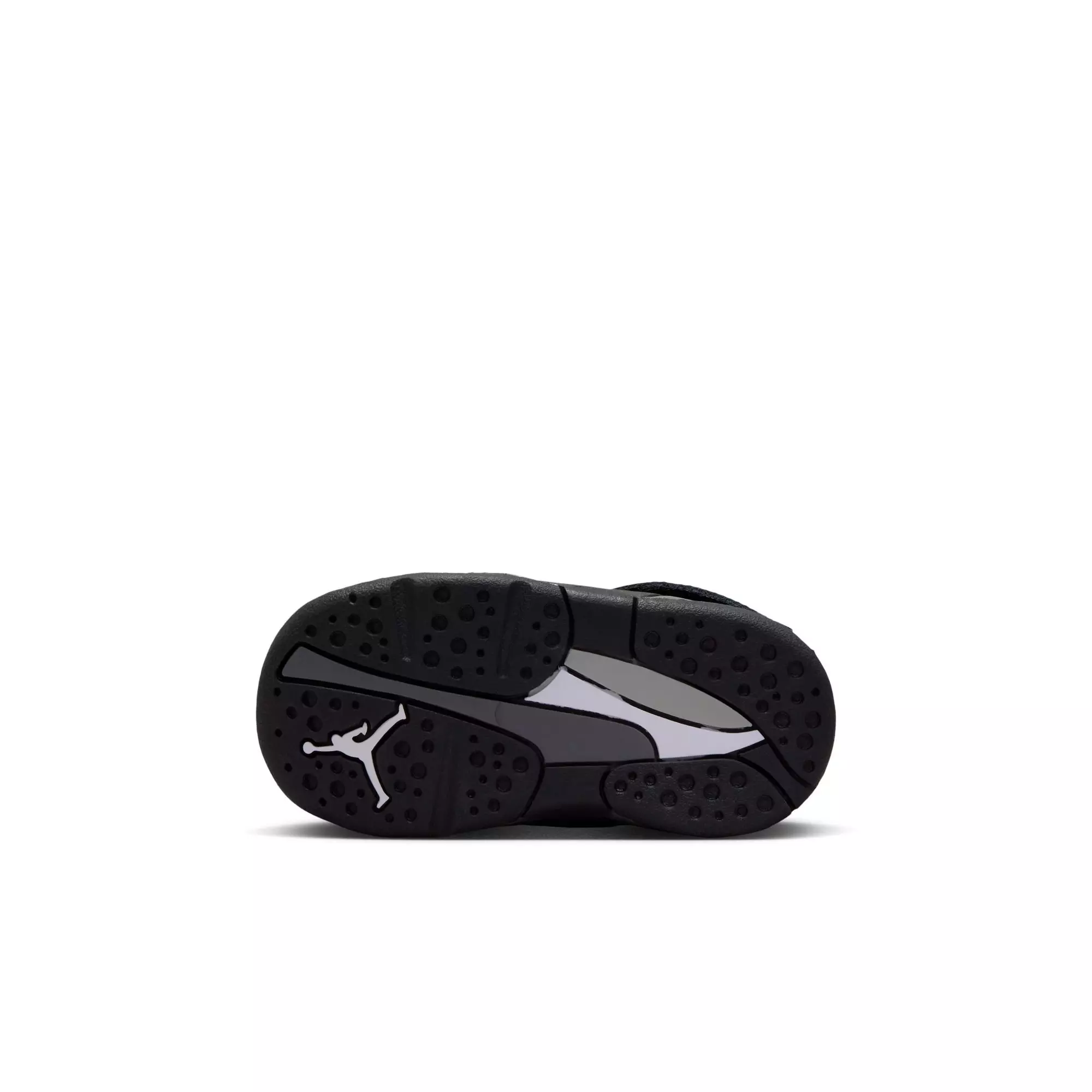 Jordan 8 Retro "Chrome" Toddler Kids' Shoe - BLACK/WHITE/LT GRAPHITE