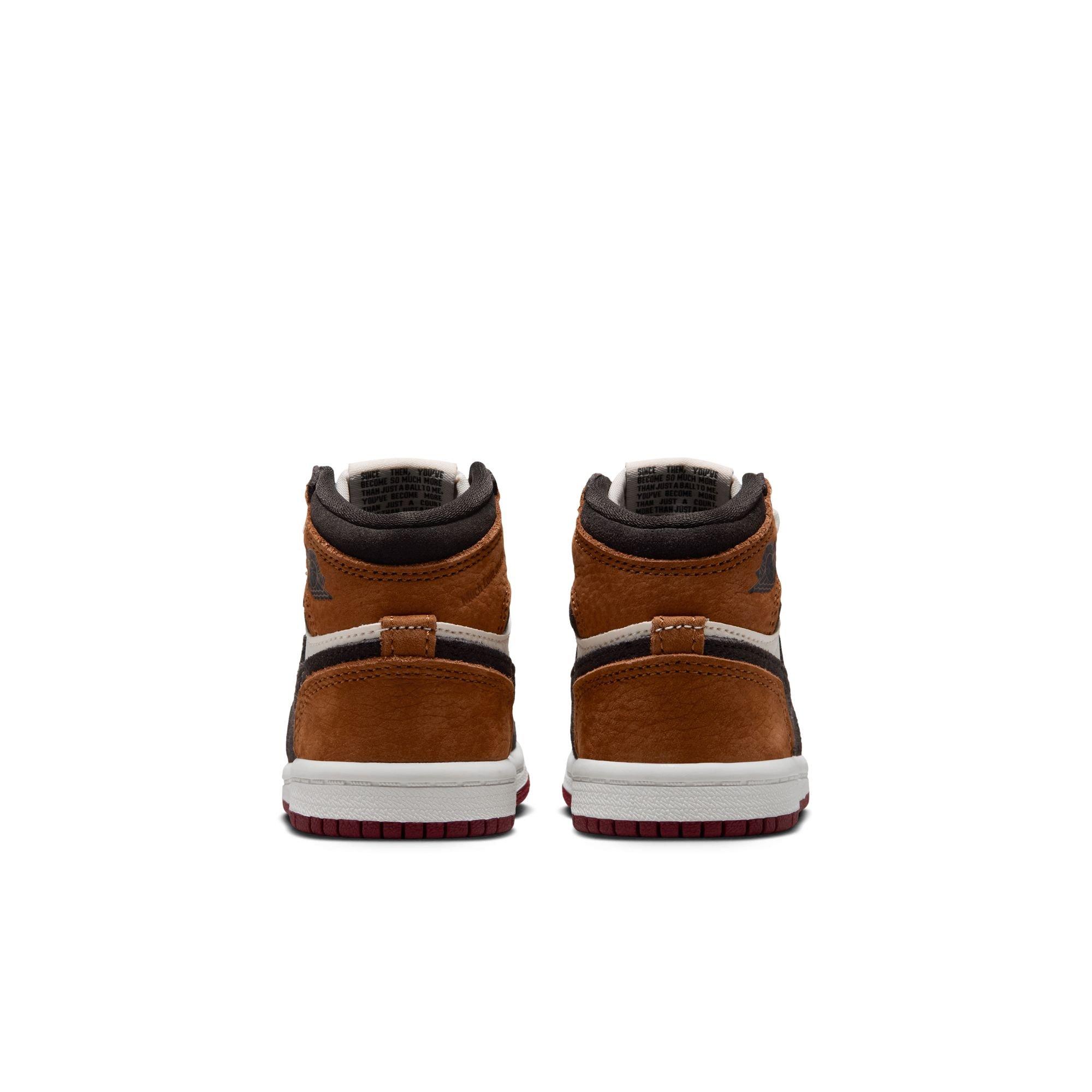 Jordan 1 Retro High OG Toddler Kids' "Love Letter" Shoe