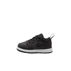 Jordan 1 Low "Black/University Red/White" Toddler Boys' Shoe - BLACK/RED/BLUE