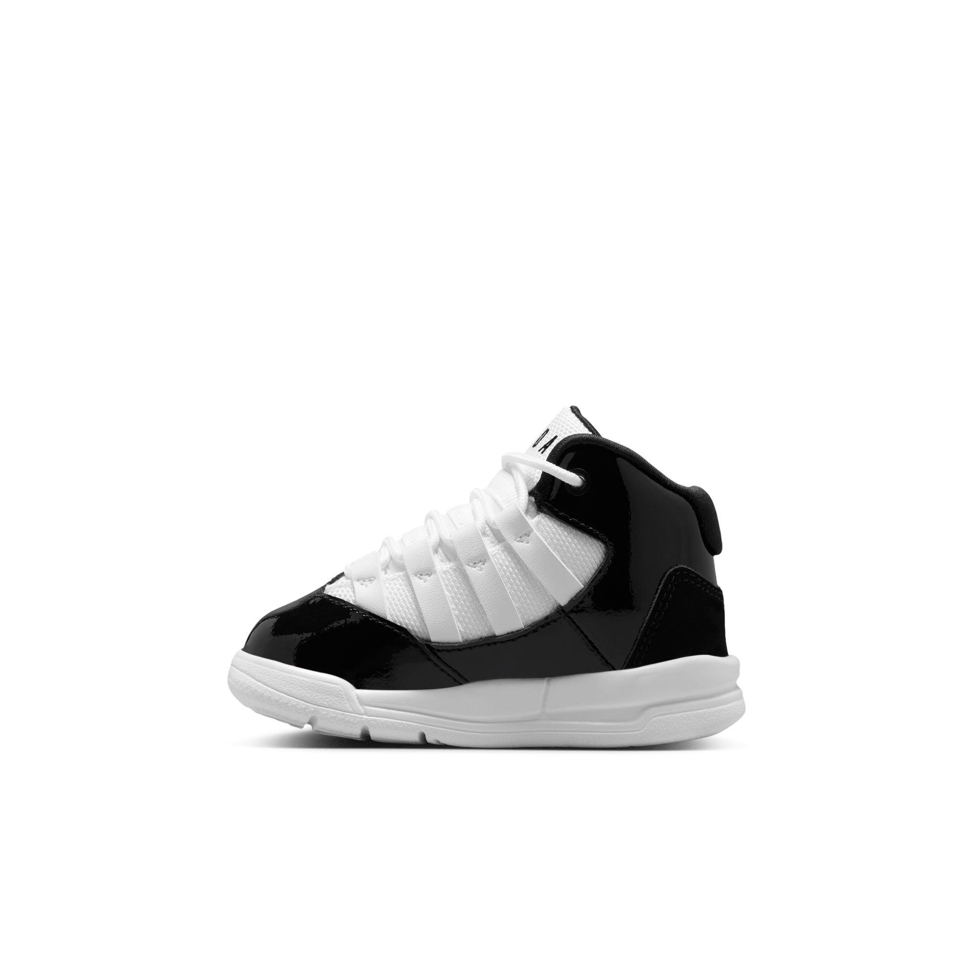 Jordan Max Aura "Black/White" Toddler Boys' Shoe - BLACK/WHITE Thumbnail View 4